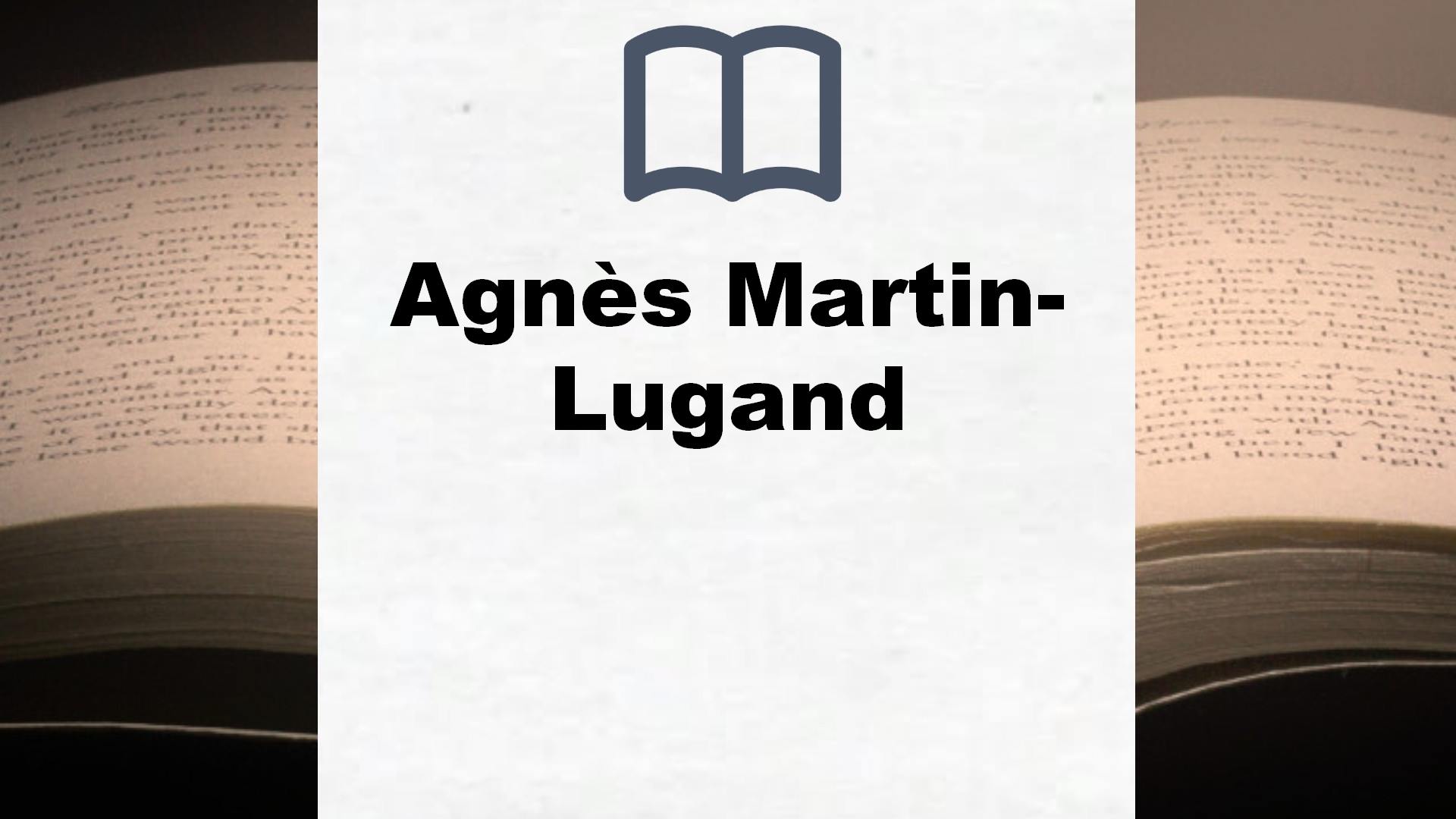 Agnès Martin-Lugand Bücher