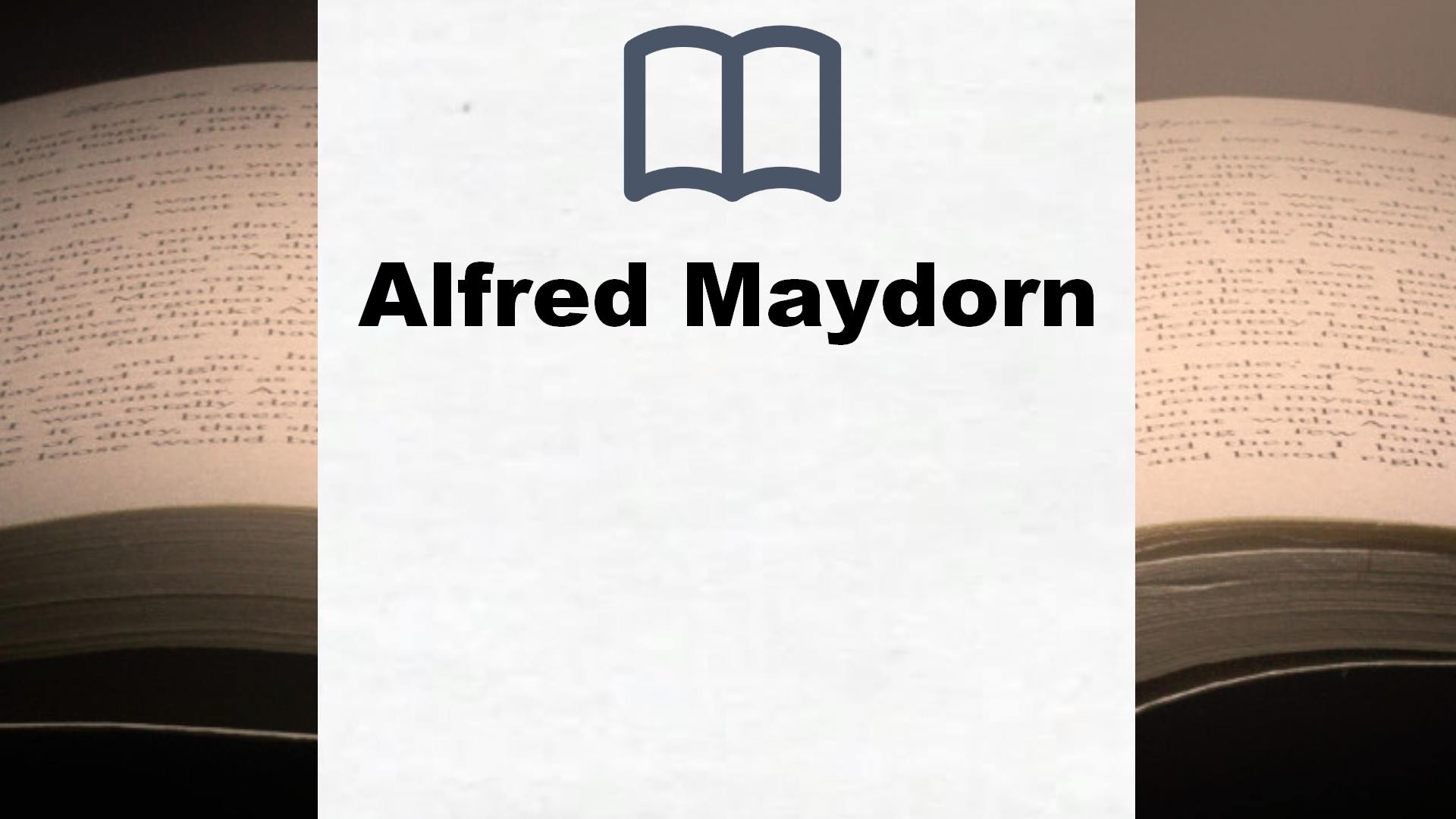 Alfred Maydorn Bücher