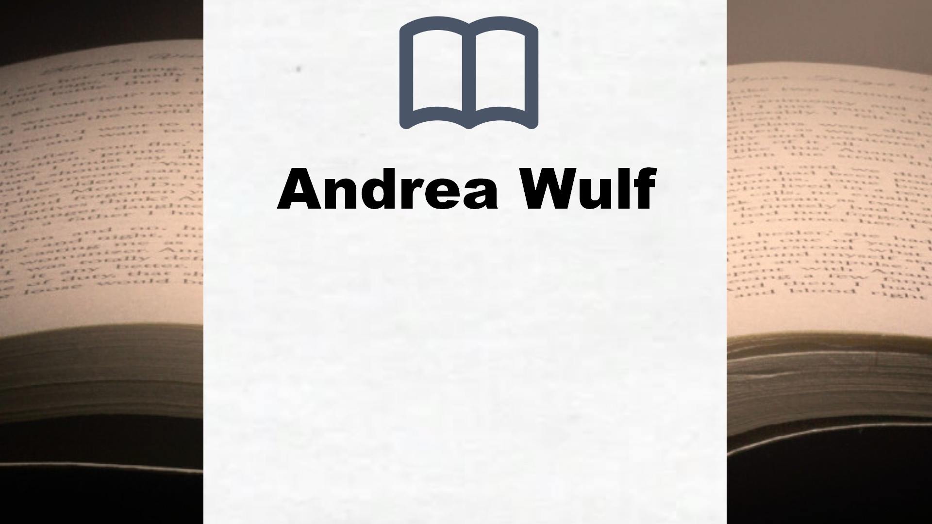 Andrea Wulf Bücher