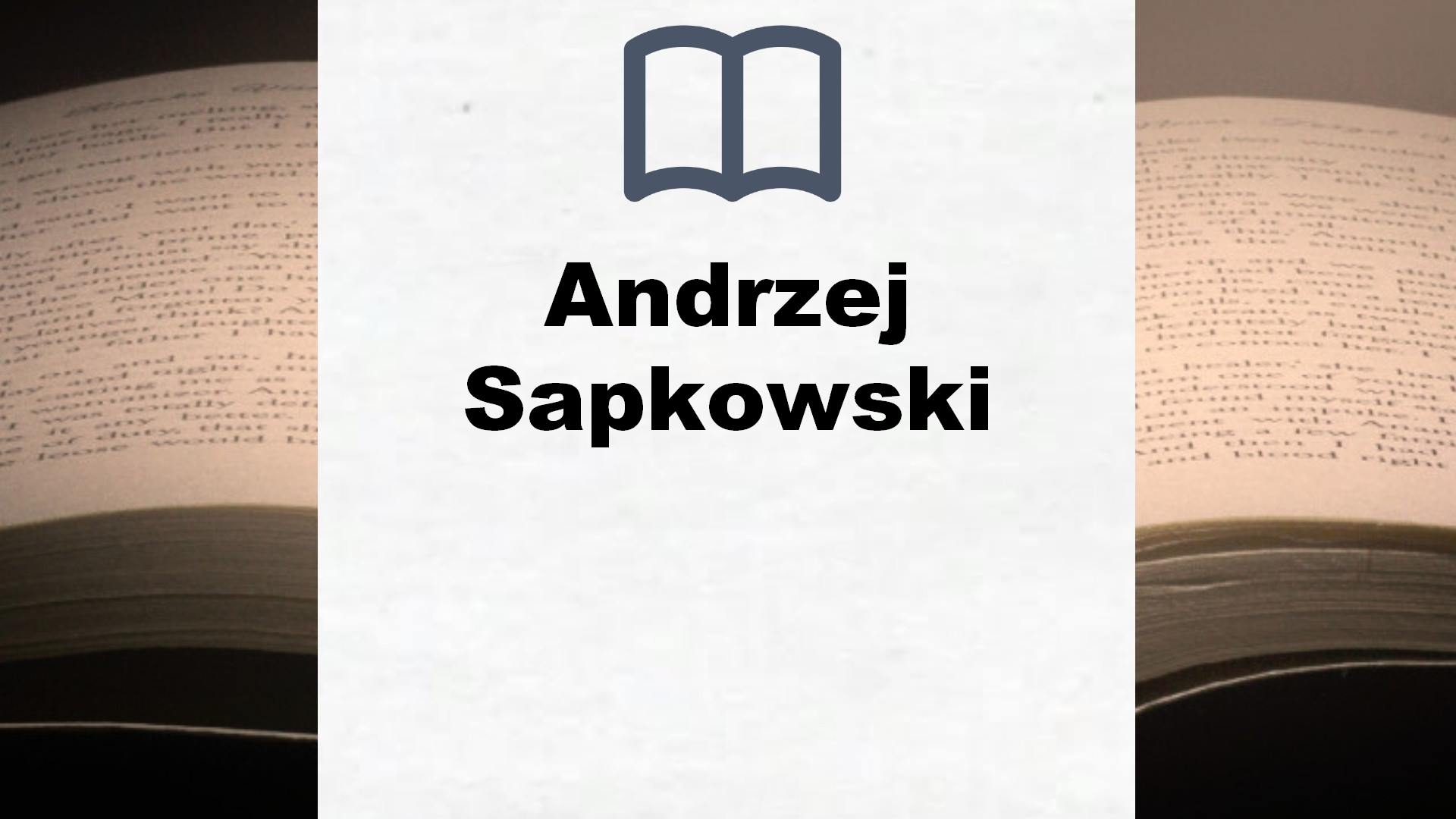 Andrzej Sapkowski Bücher