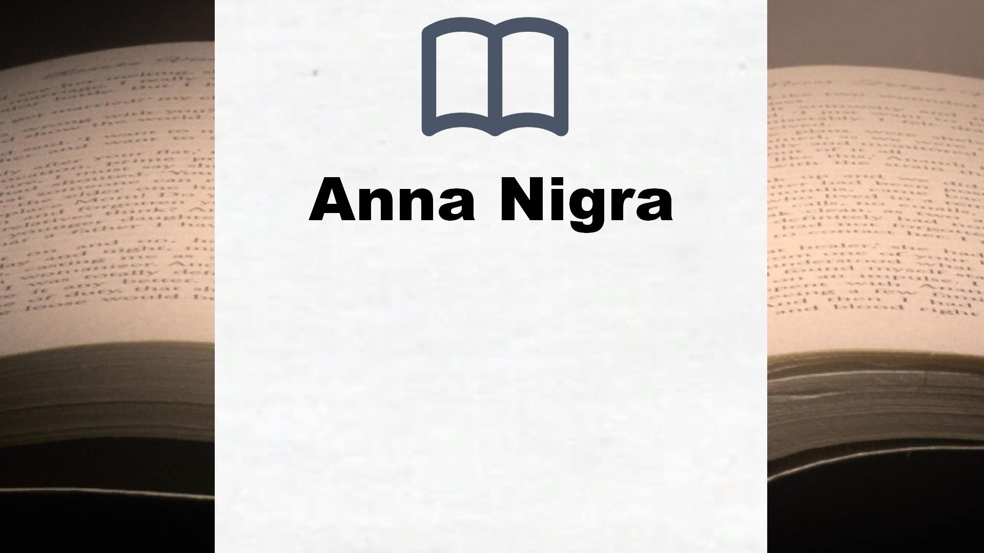 Anna Nigra Bücher