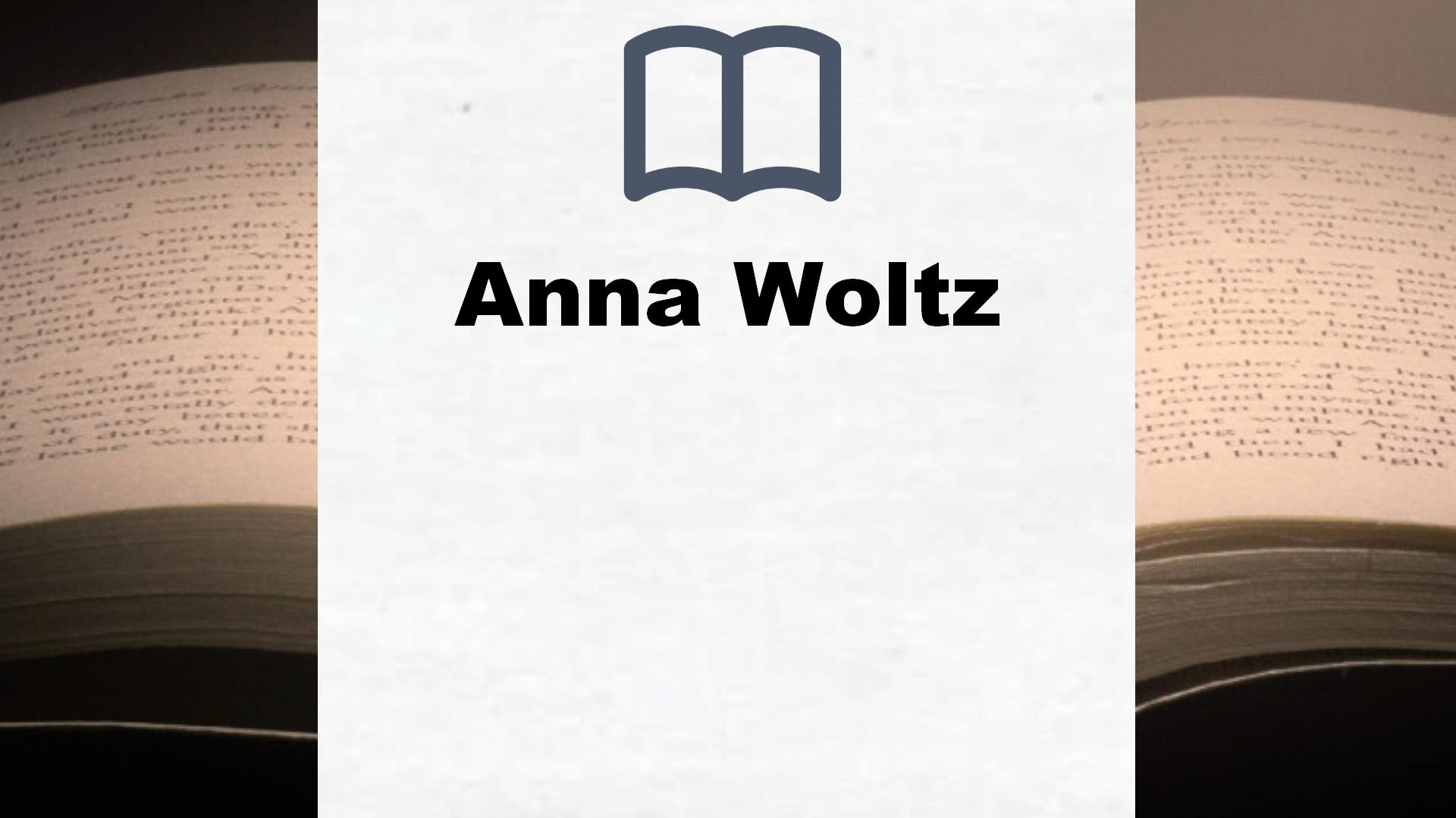 Anna Woltz Bücher
