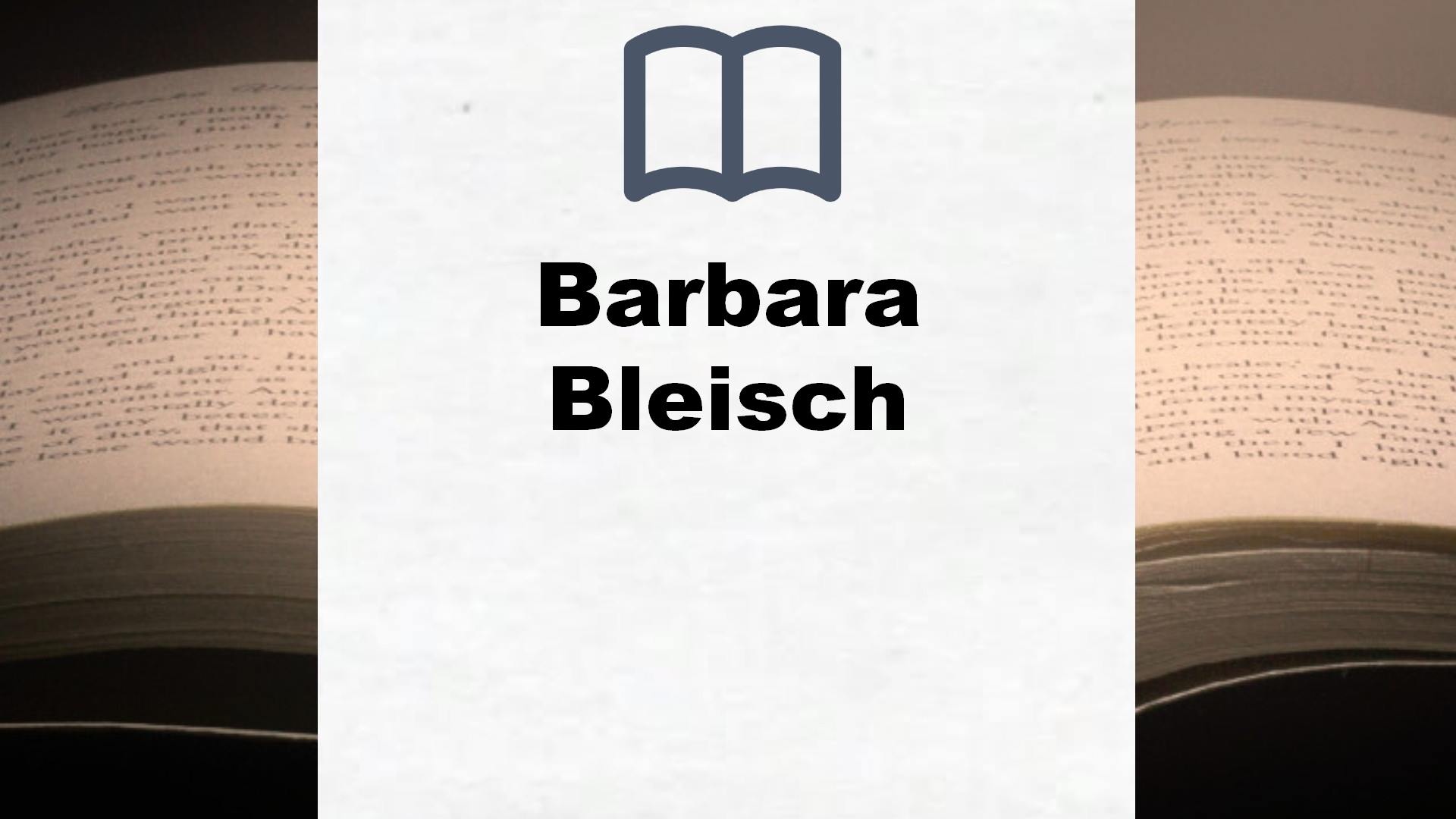 Barbara Bleisch Bücher