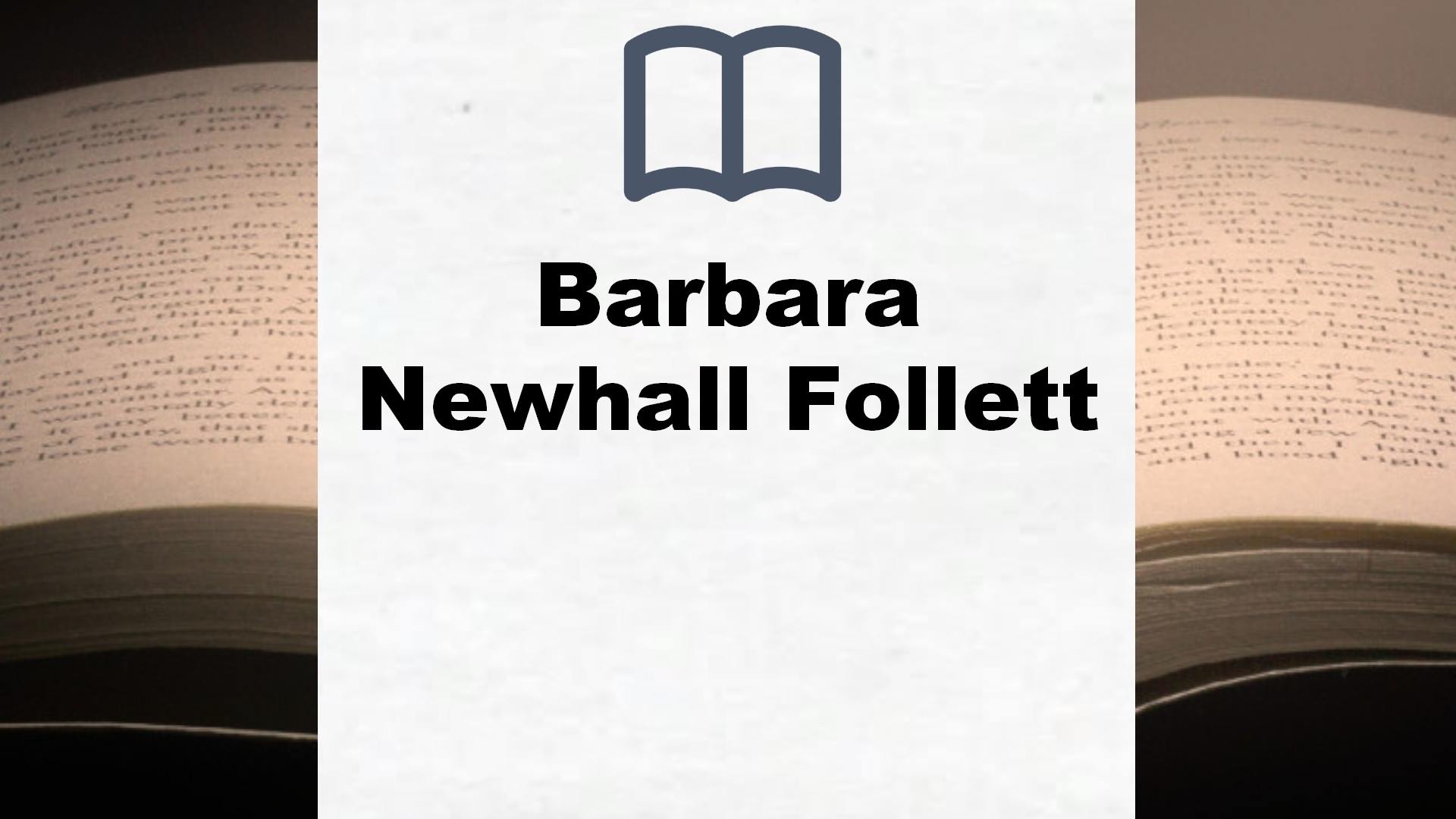 Barbara Newhall Follett Bücher
