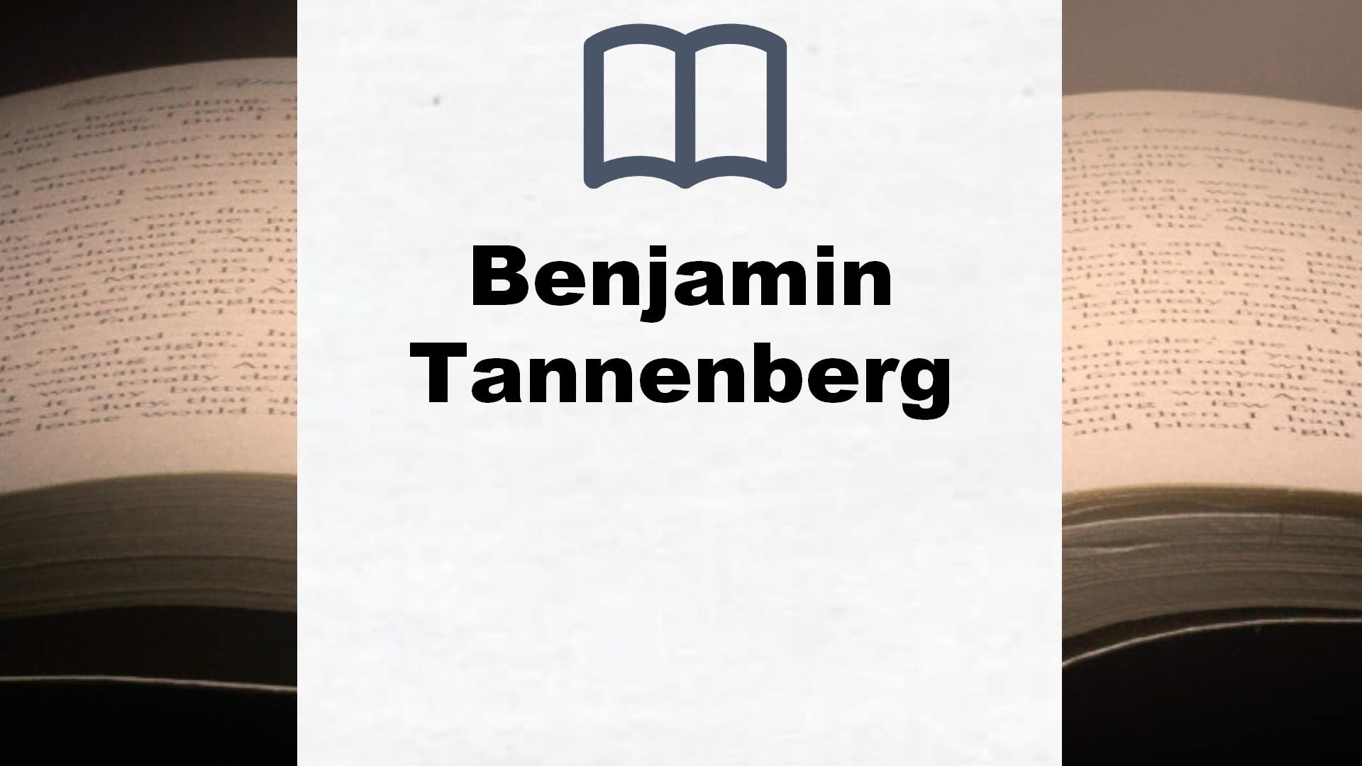Benjamin Tannenberg Bücher