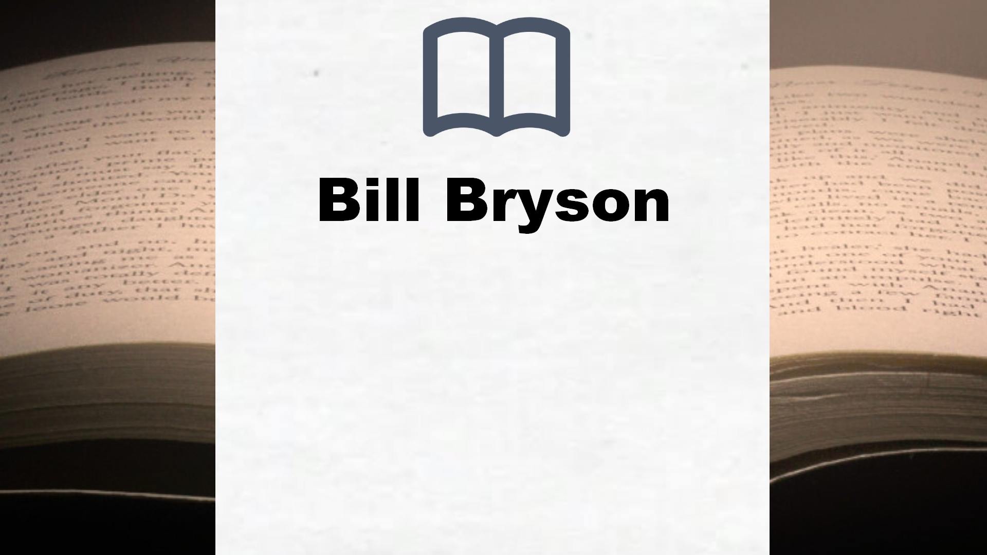 Bill Bryson Bücher