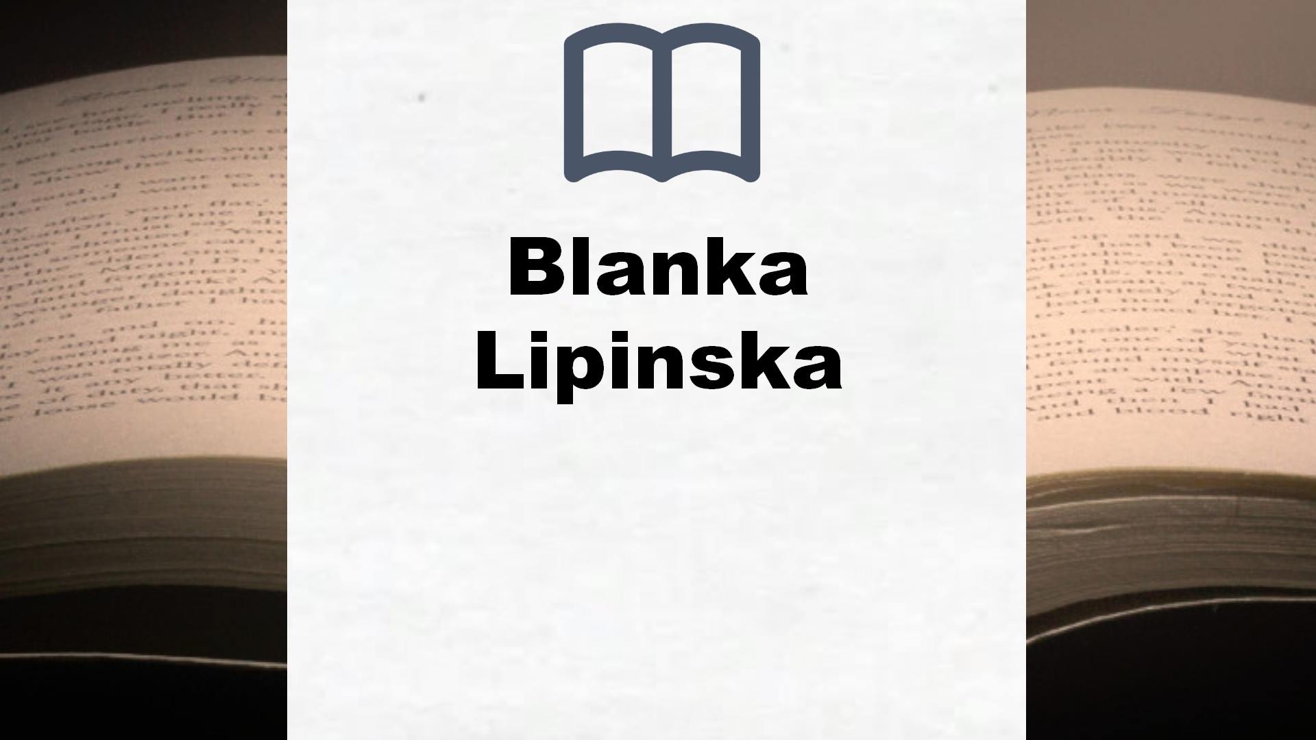 Blanka Lipinska Bücher