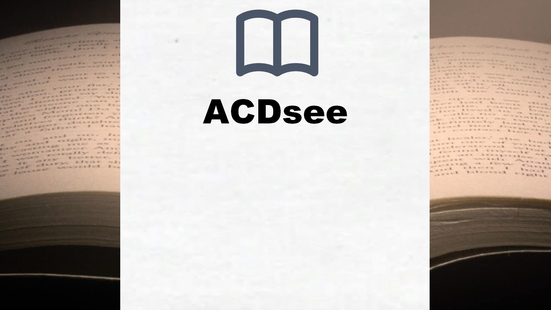 Bücher über ACDsee