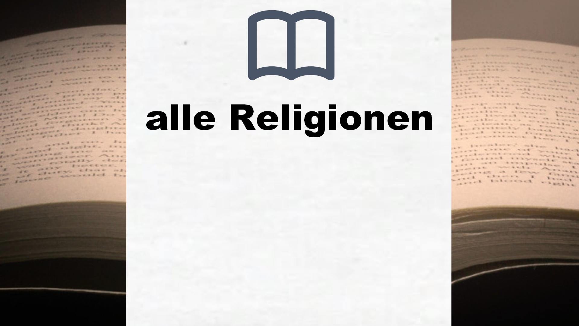 Bücher über alle Religionen