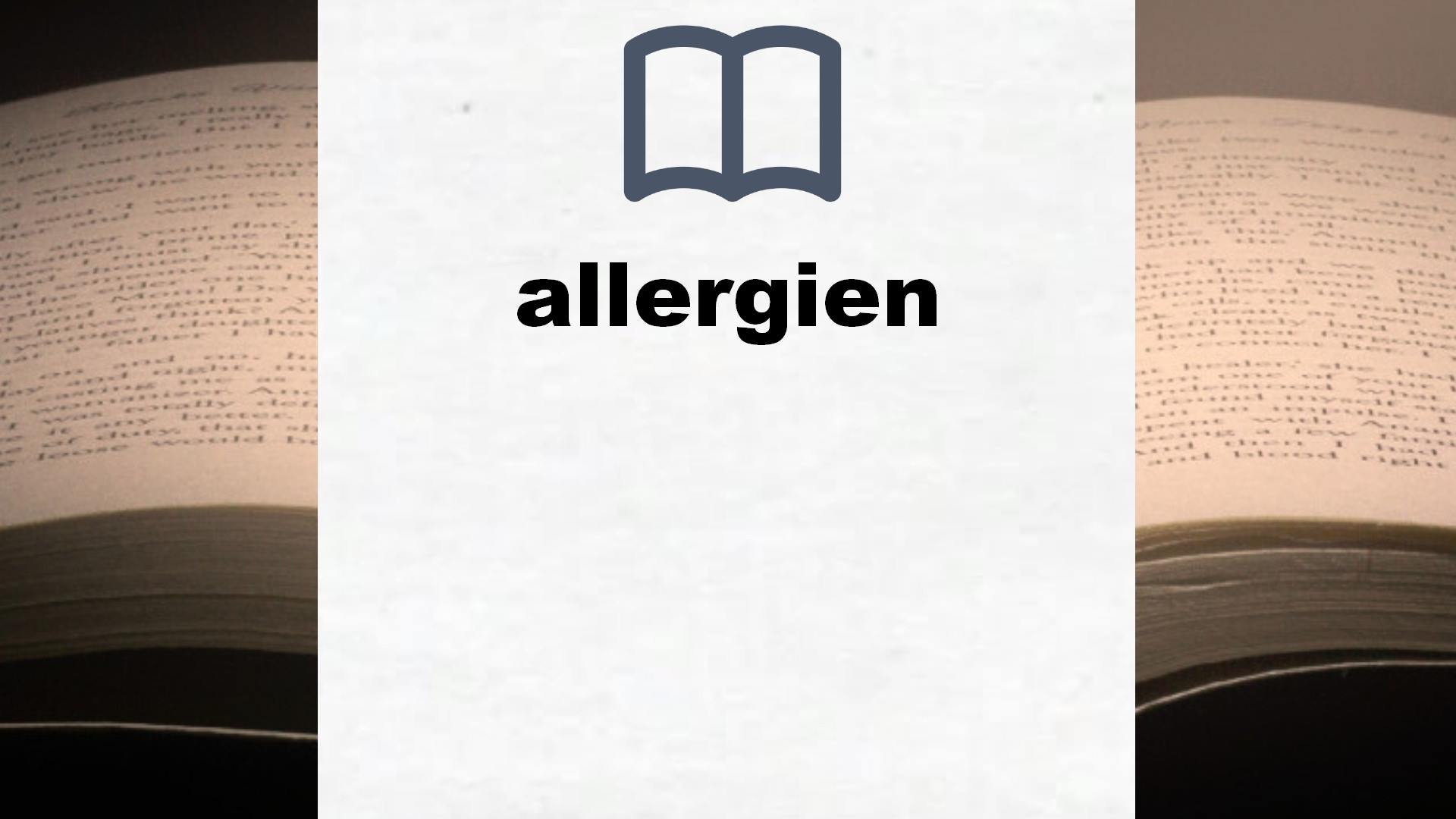 Bücher über allergien