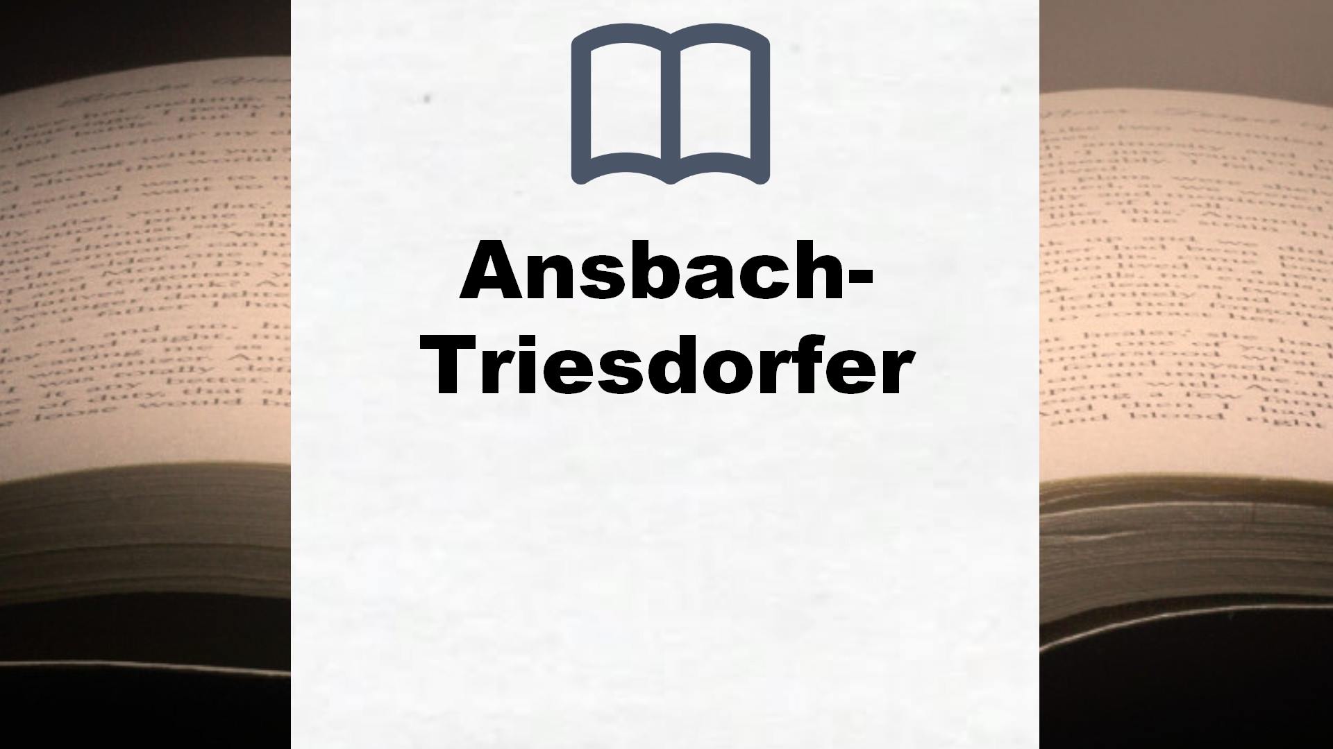 Bücher über Ansbach-Triesdorfer