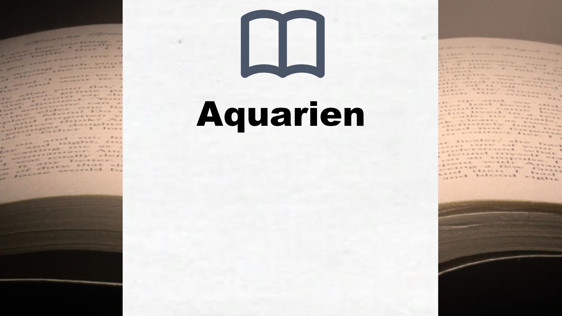 Bücher über Aquarien