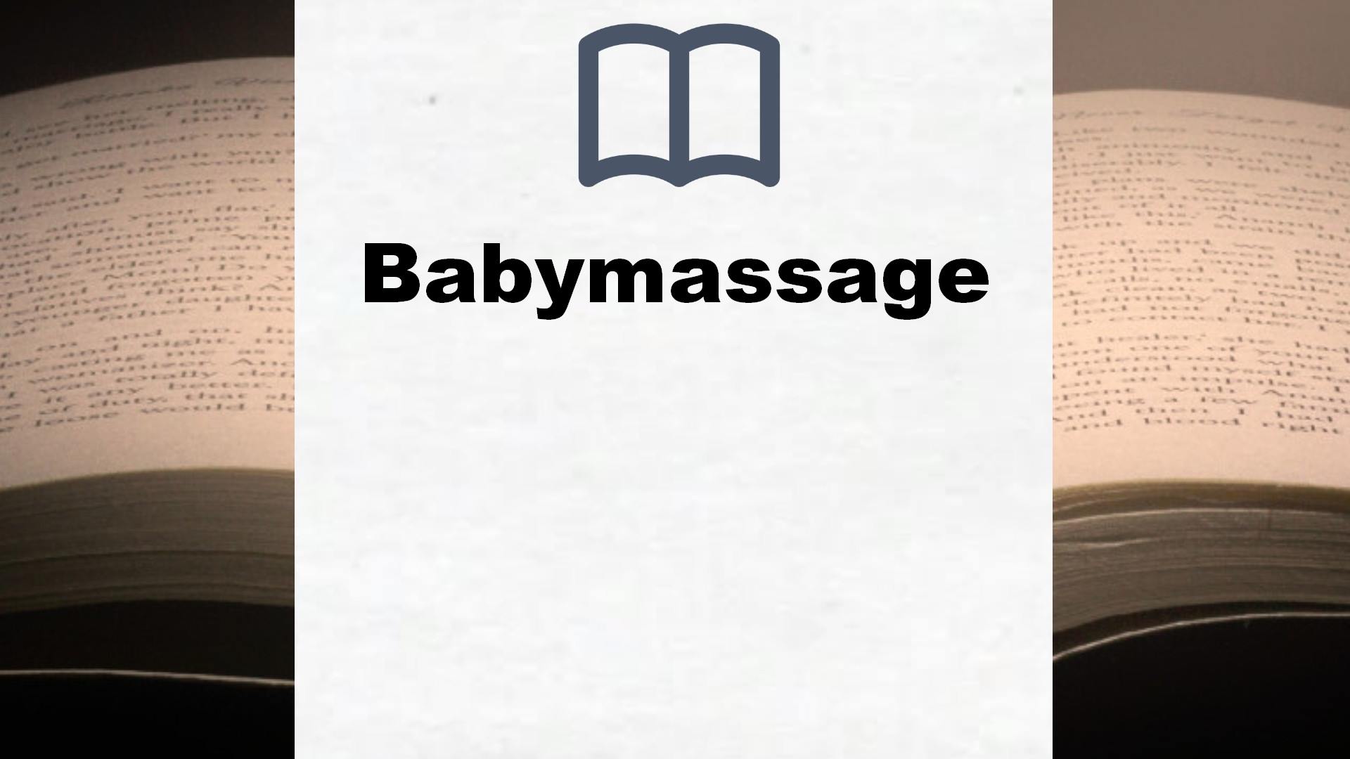 Bücher über Babymassage