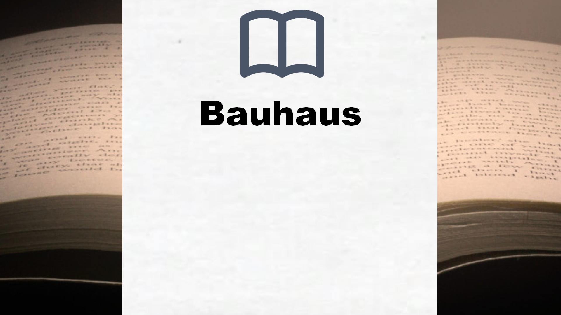 Bücher über Bauhaus