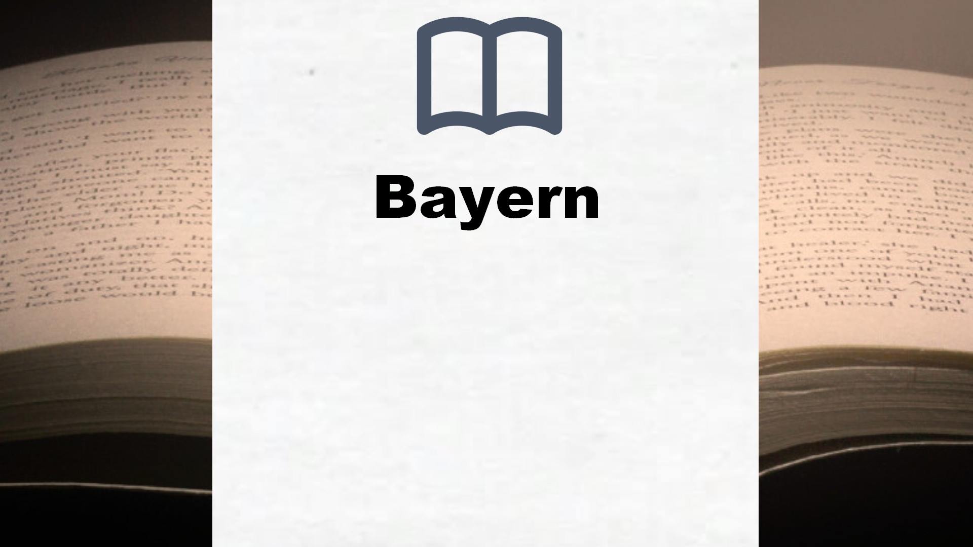 Bücher über Bayern