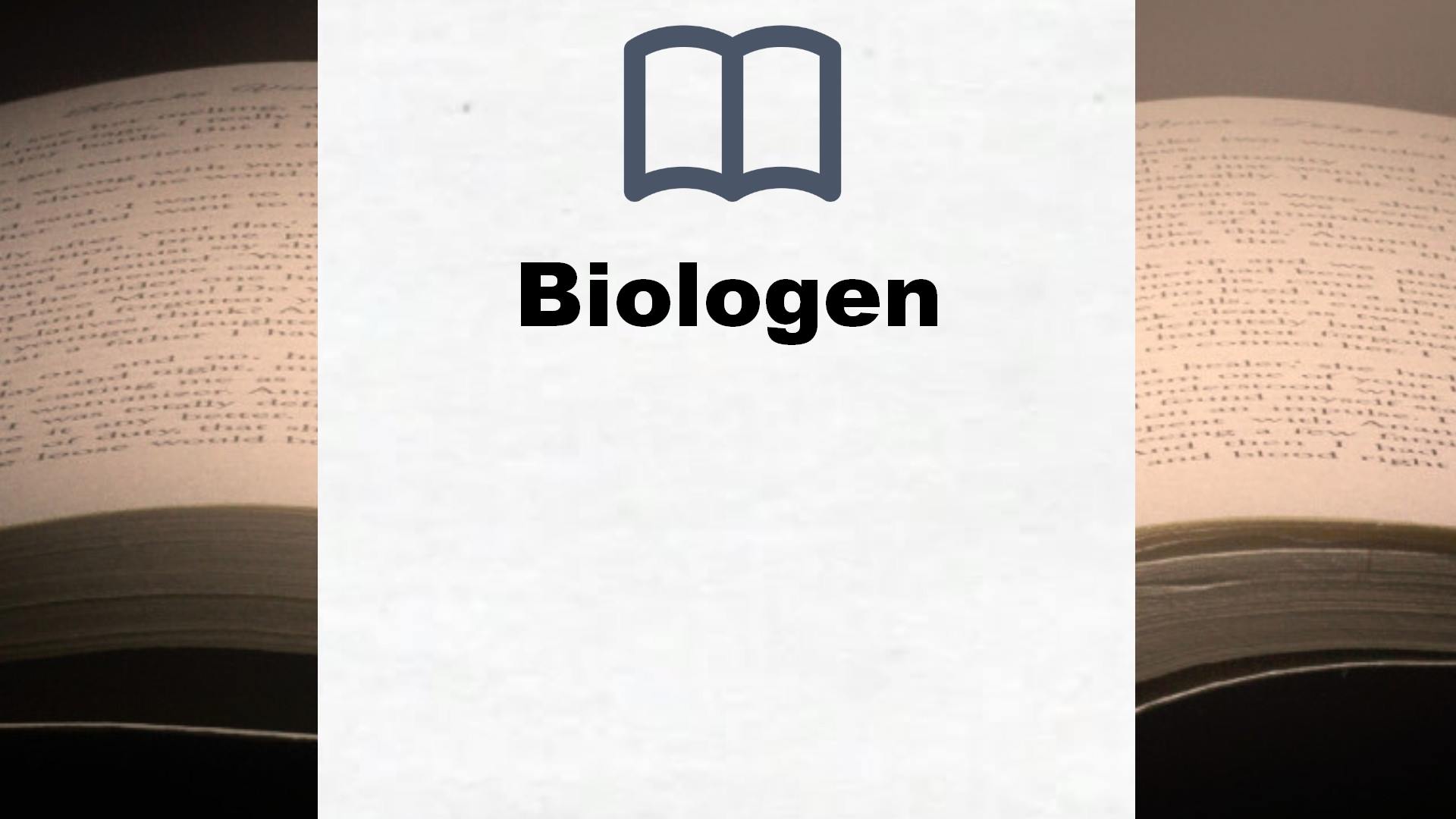 Bücher über Biologen