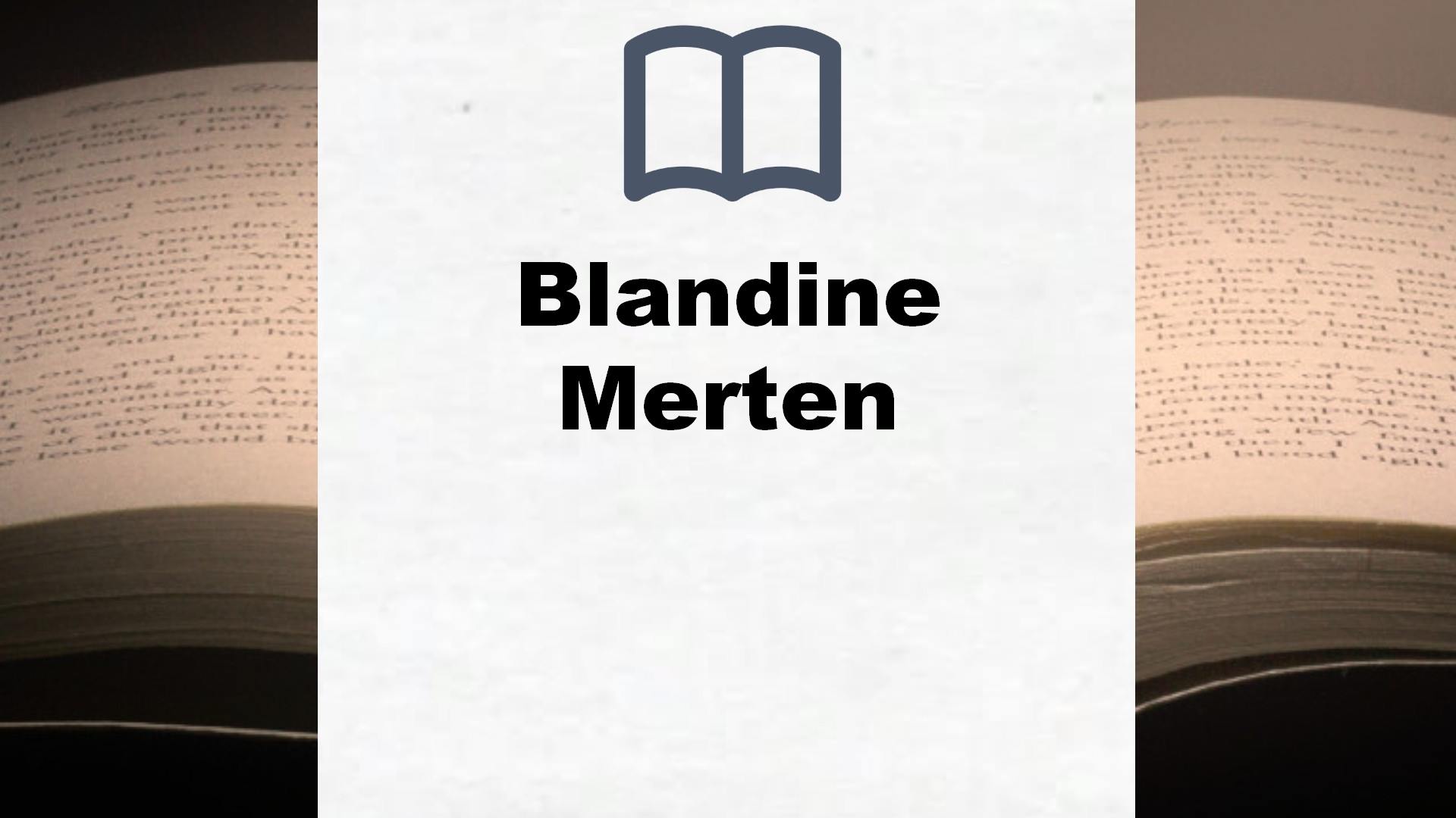 Bücher über Blandine Merten