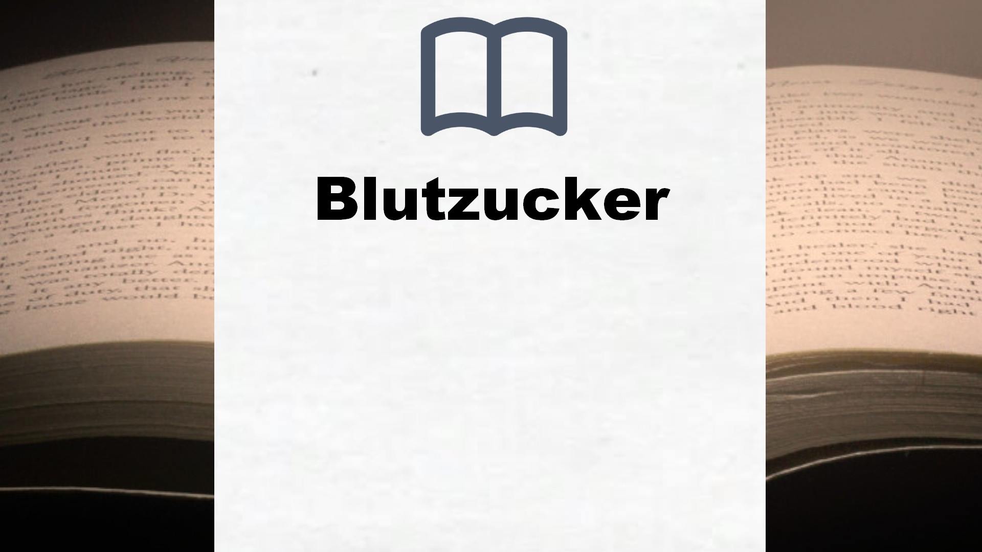 Bücher über Blutzucker