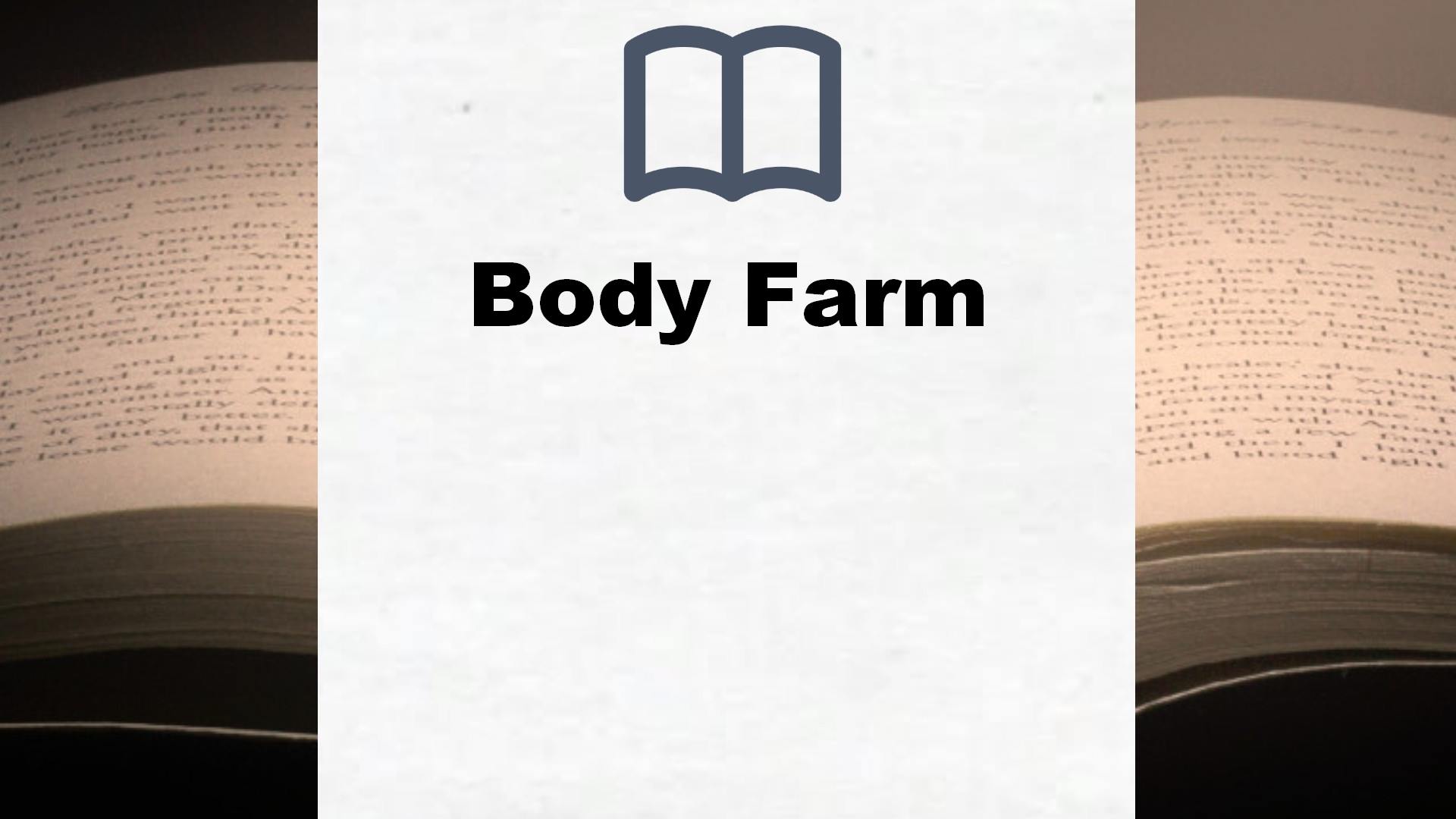 Bücher über Body Farm
