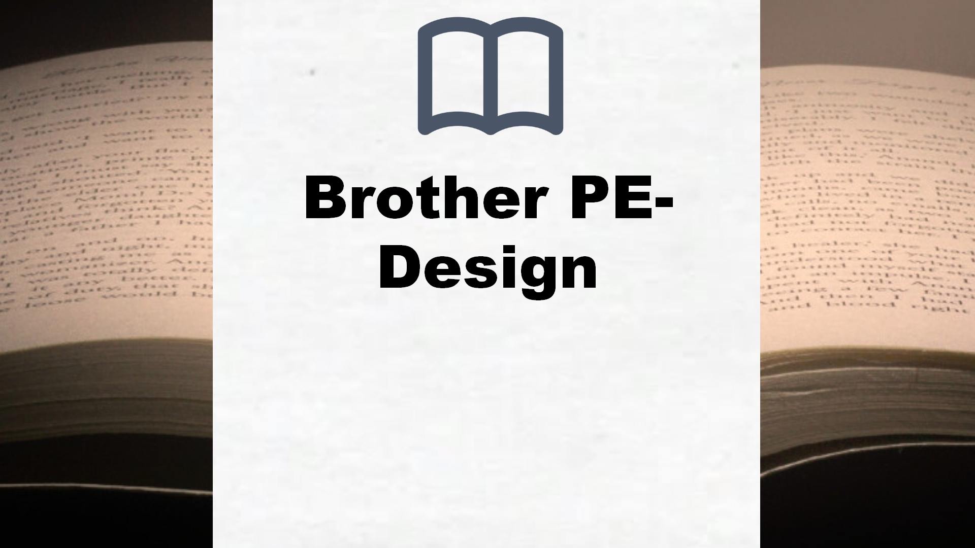 Bücher über Brother PE-Design