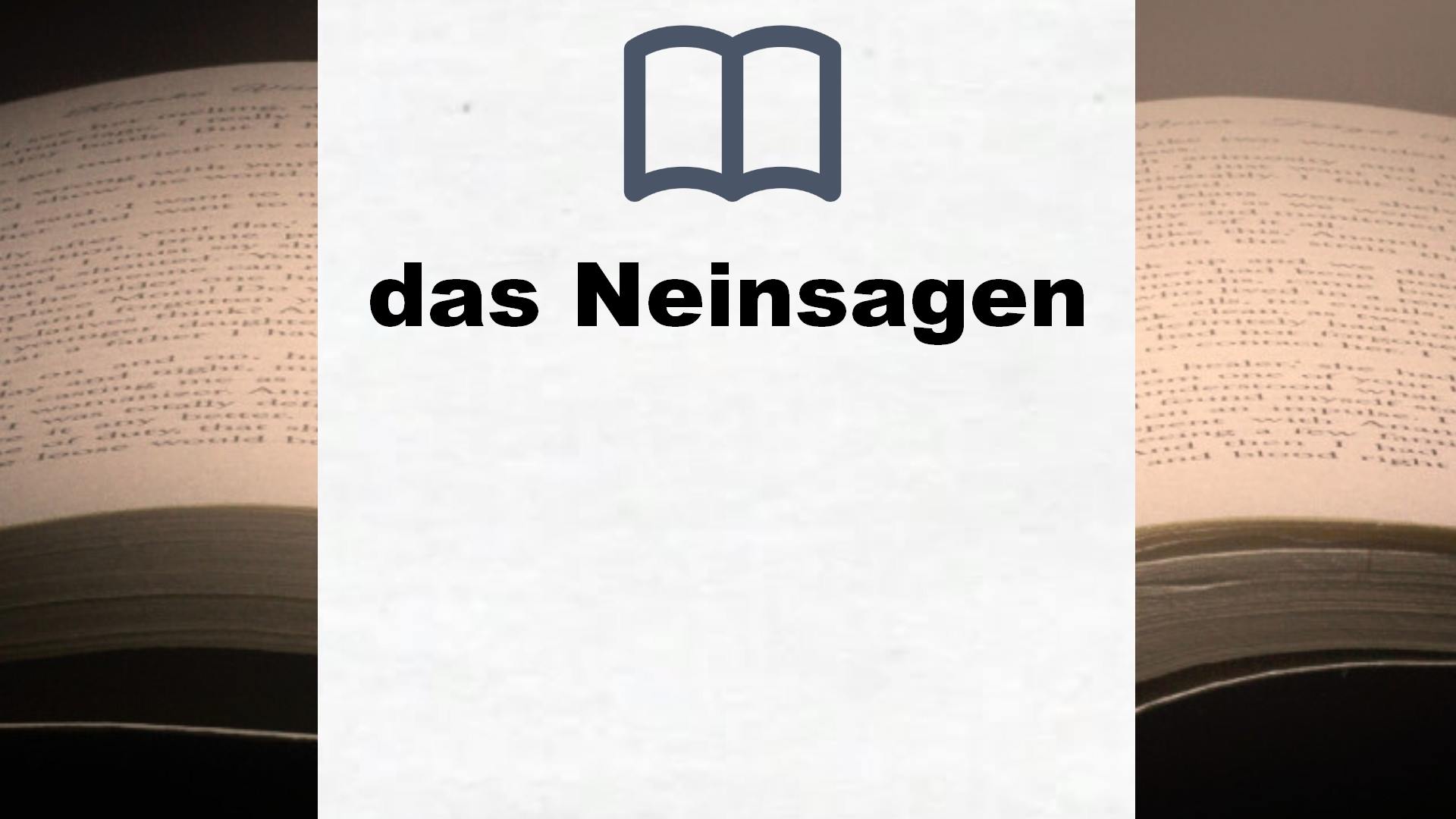 Bücher über das Neinsagen