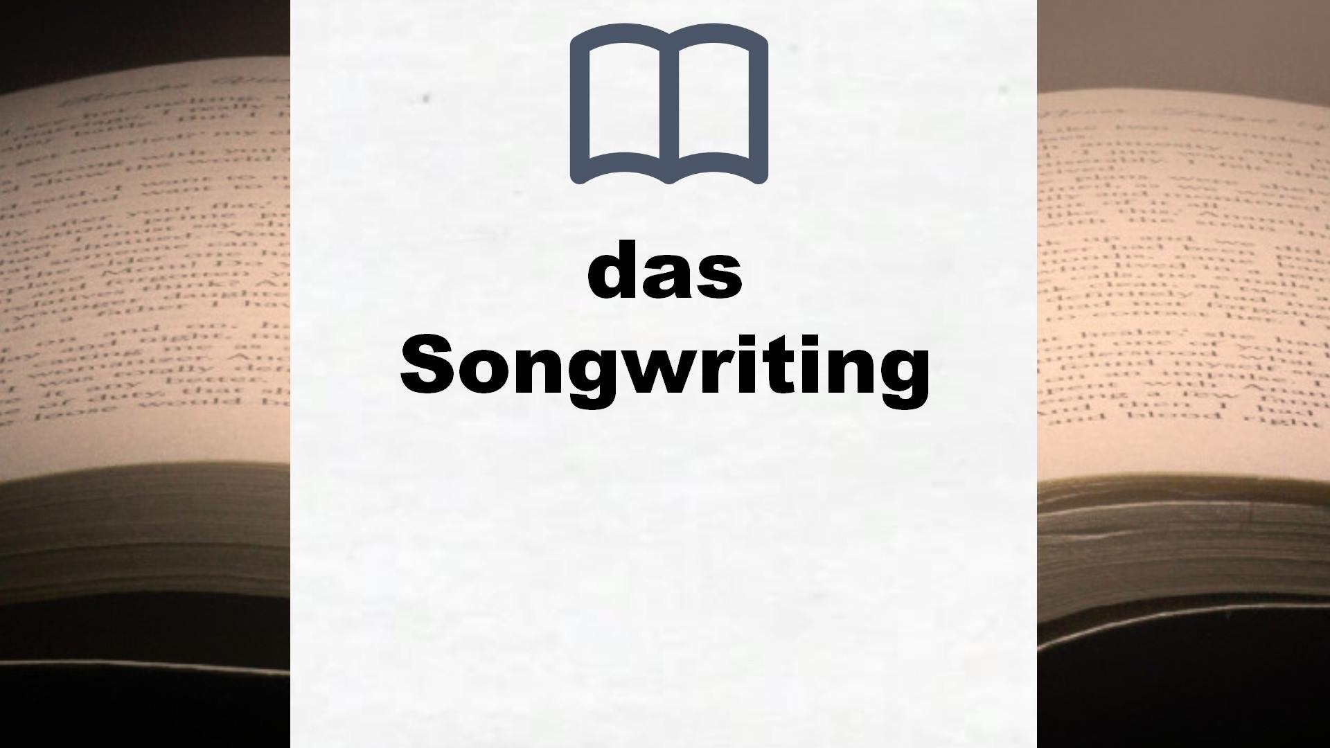 Bücher über das Songwriting