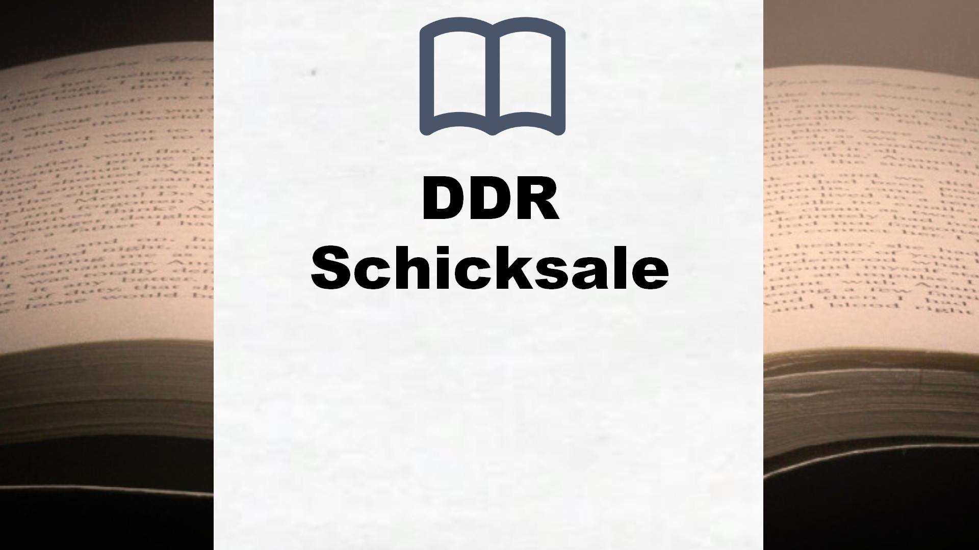 Bücher über DDR Schicksale