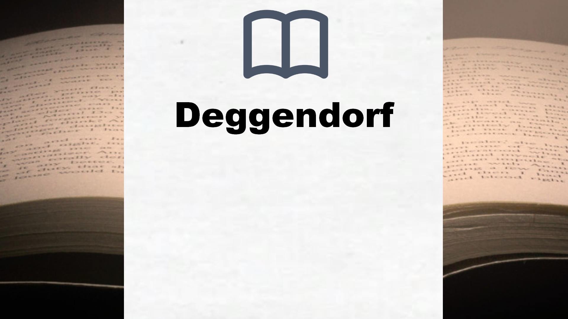 Bücher über Deggendorf