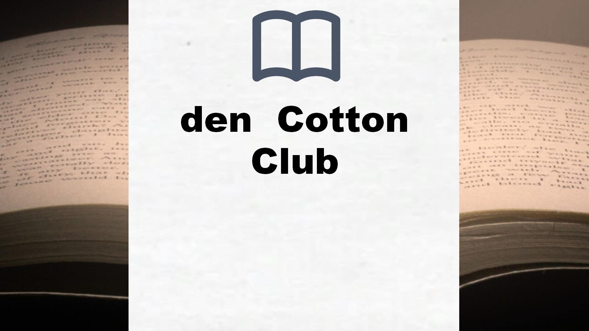Bücher über den  Cotton Club