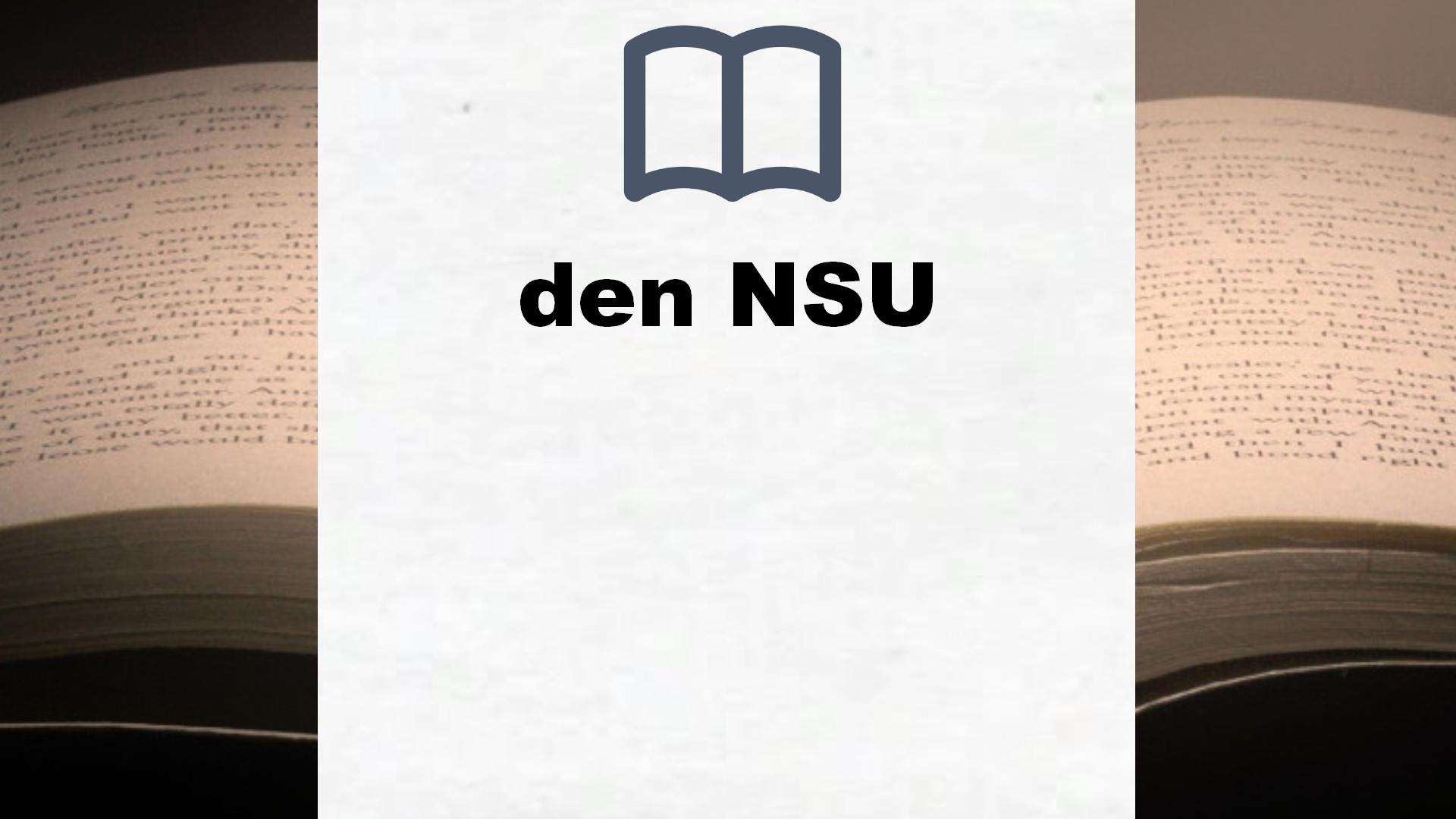 Bücher über den NSU