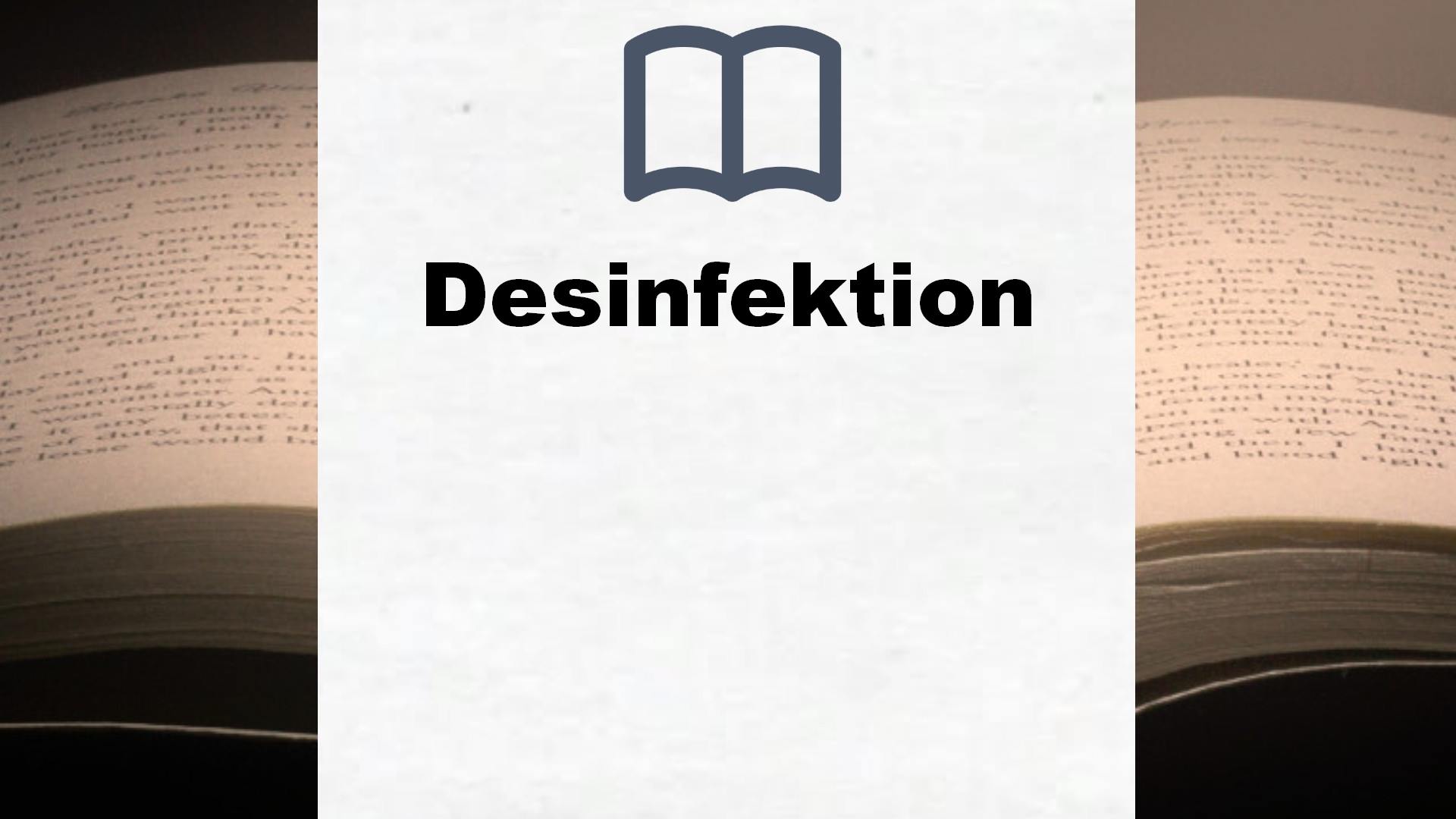 Bücher über Desinfektion