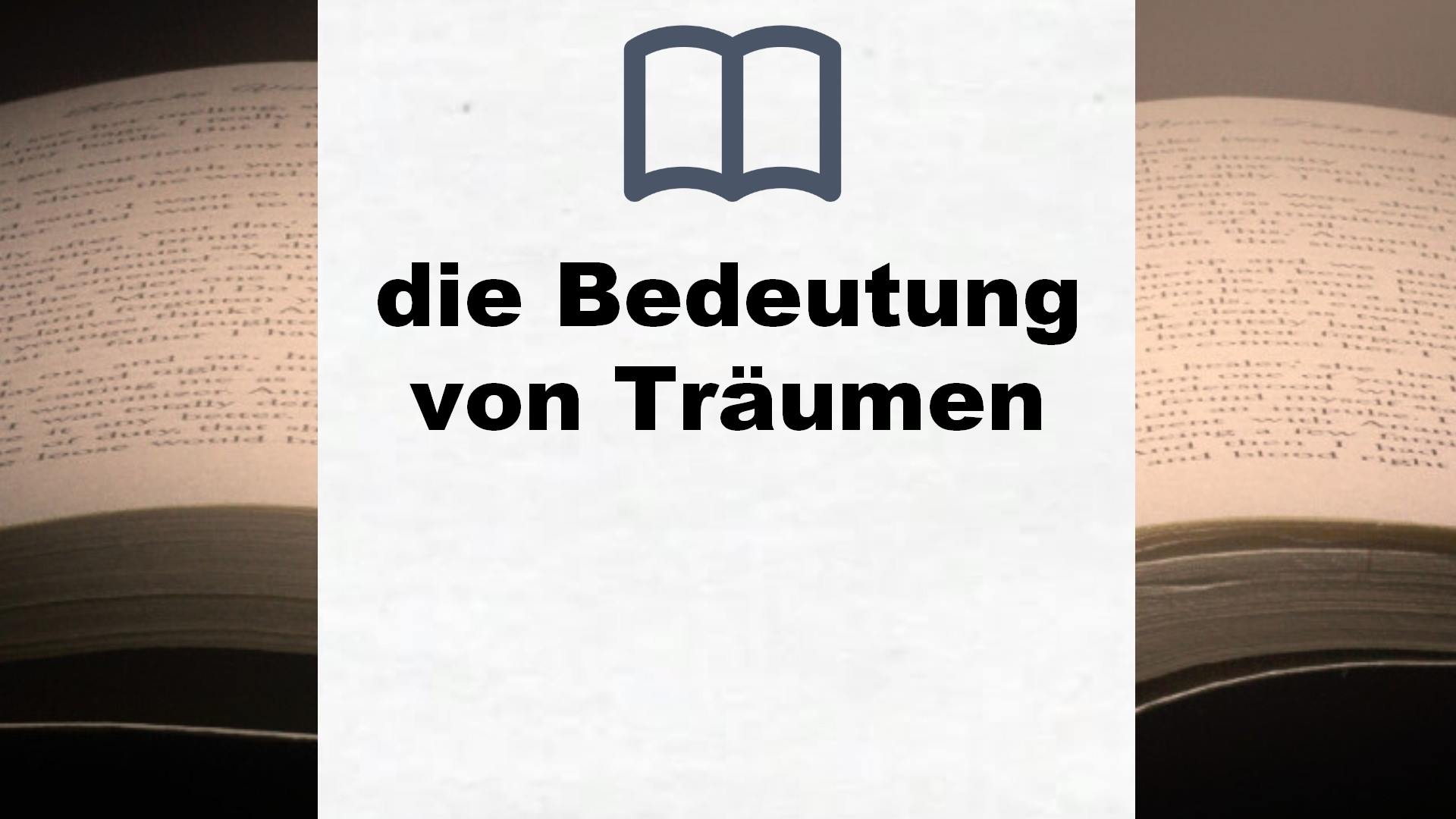 Bücher über die Bedeutung von Träumen