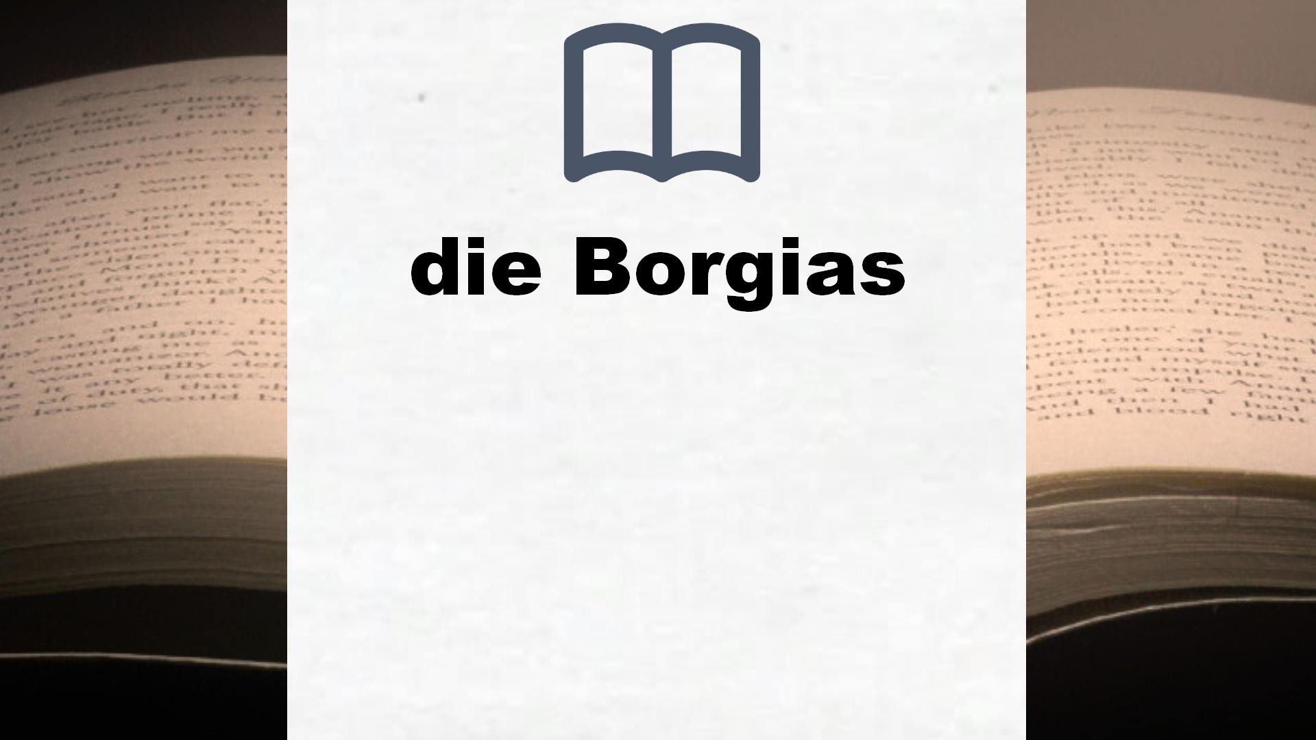 Bücher über die Borgias