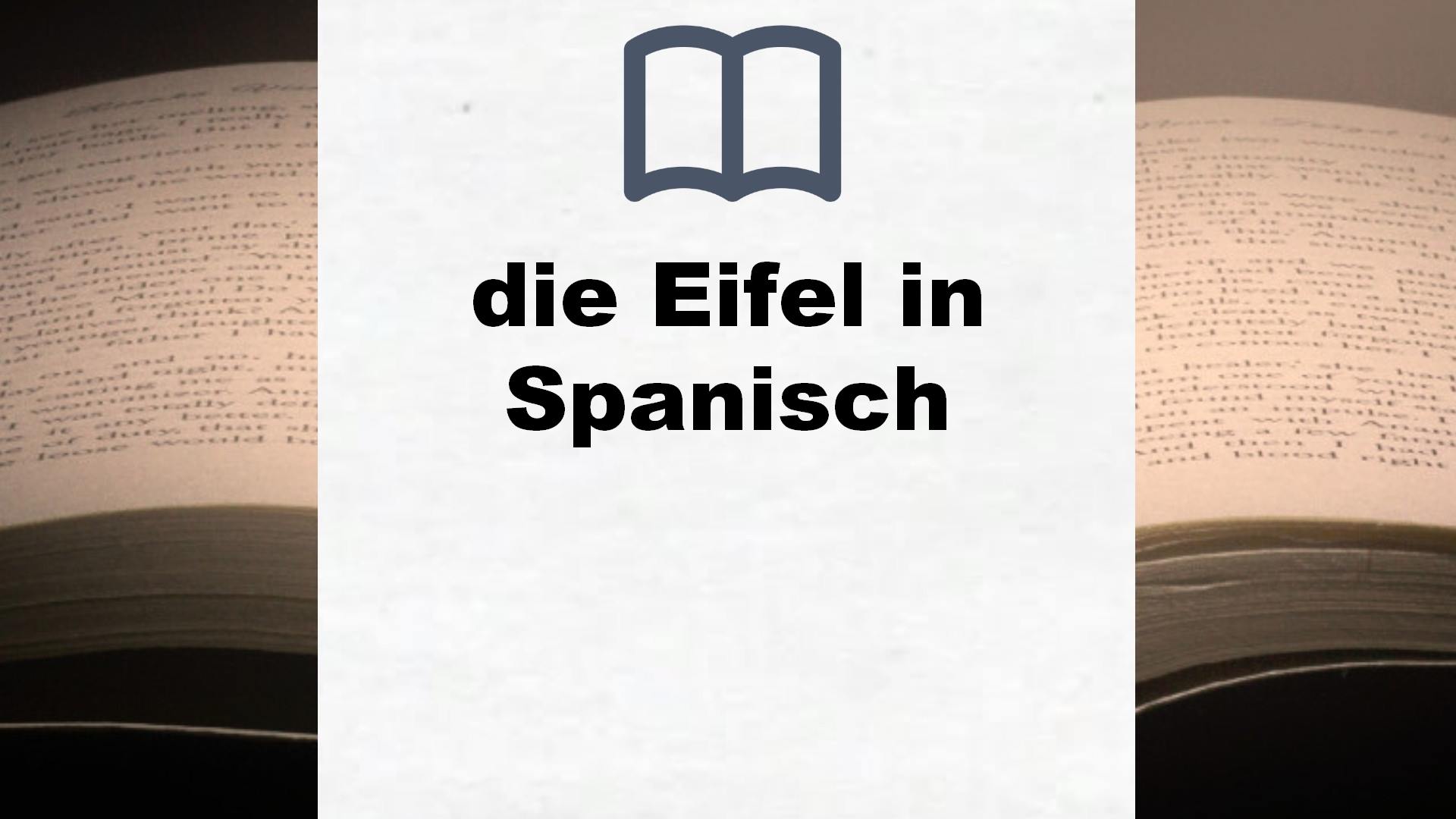 Bücher über die Eifel in Spanisch