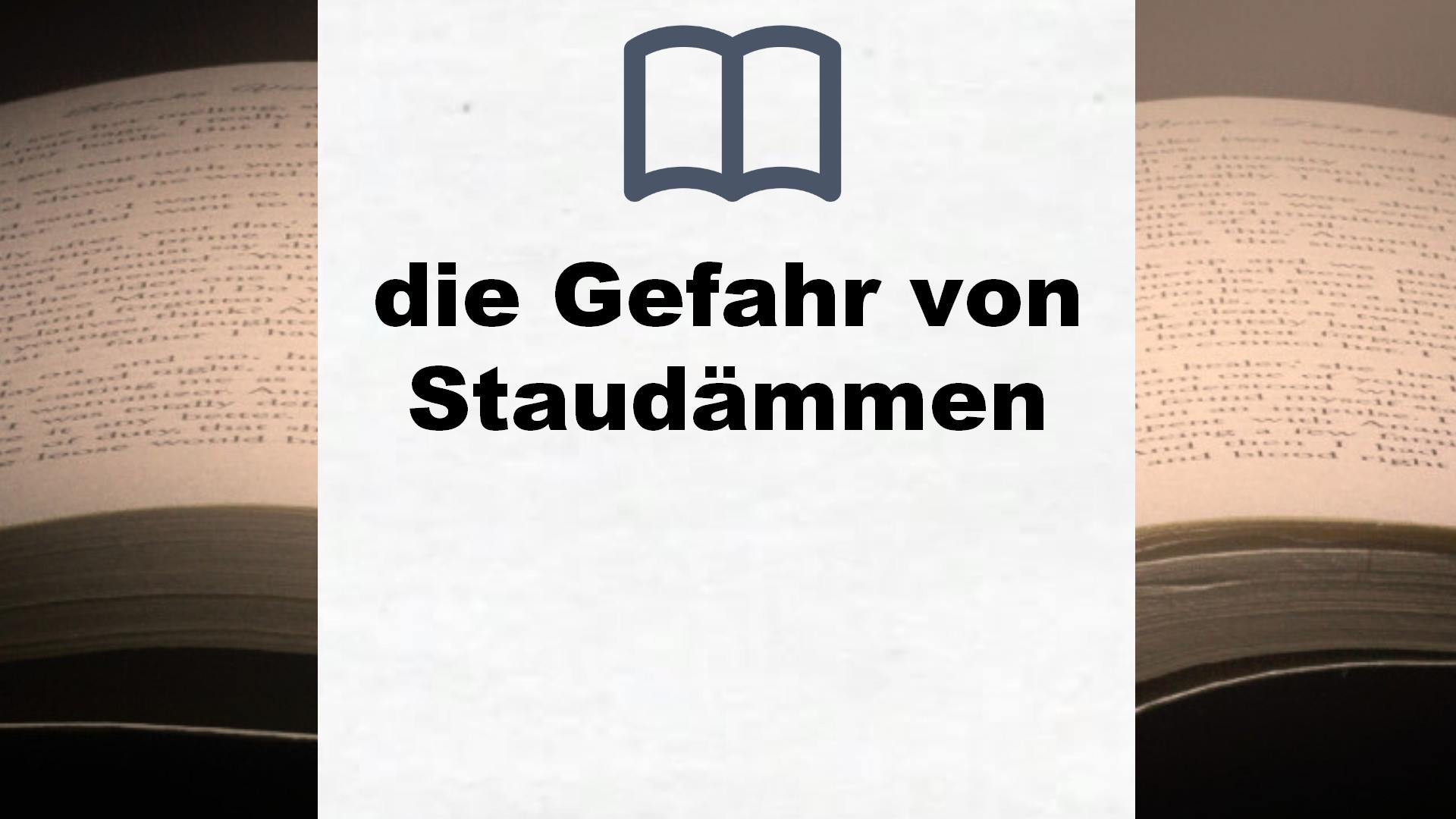 Bücher über die Gefahr von Staudämmen