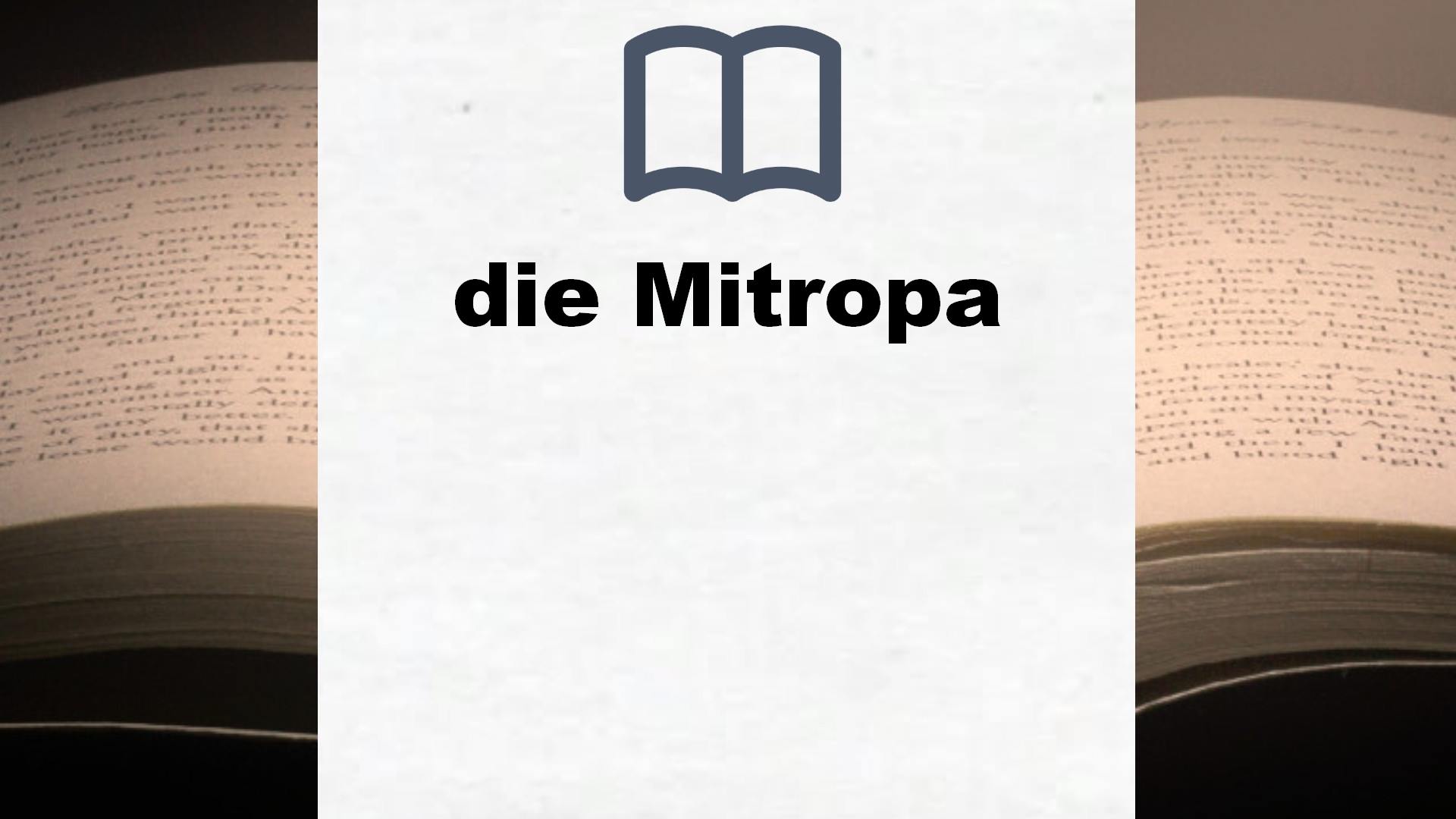 Bücher über die Mitropa