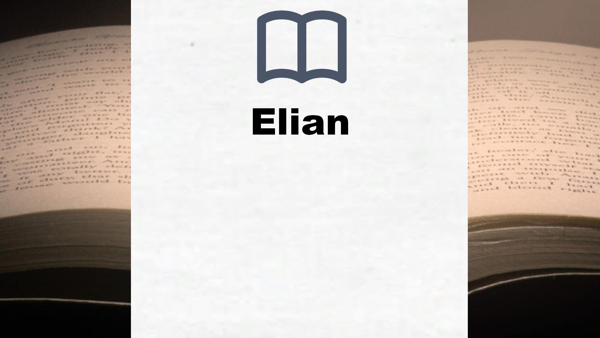 Bücher über Elian
