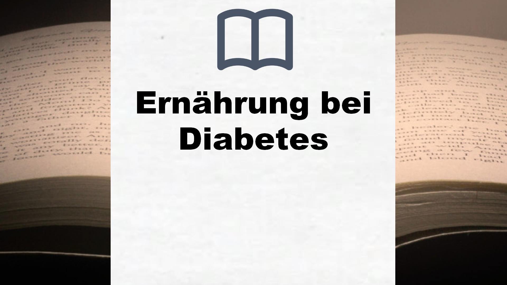 Bücher über Ernährung bei Diabetes