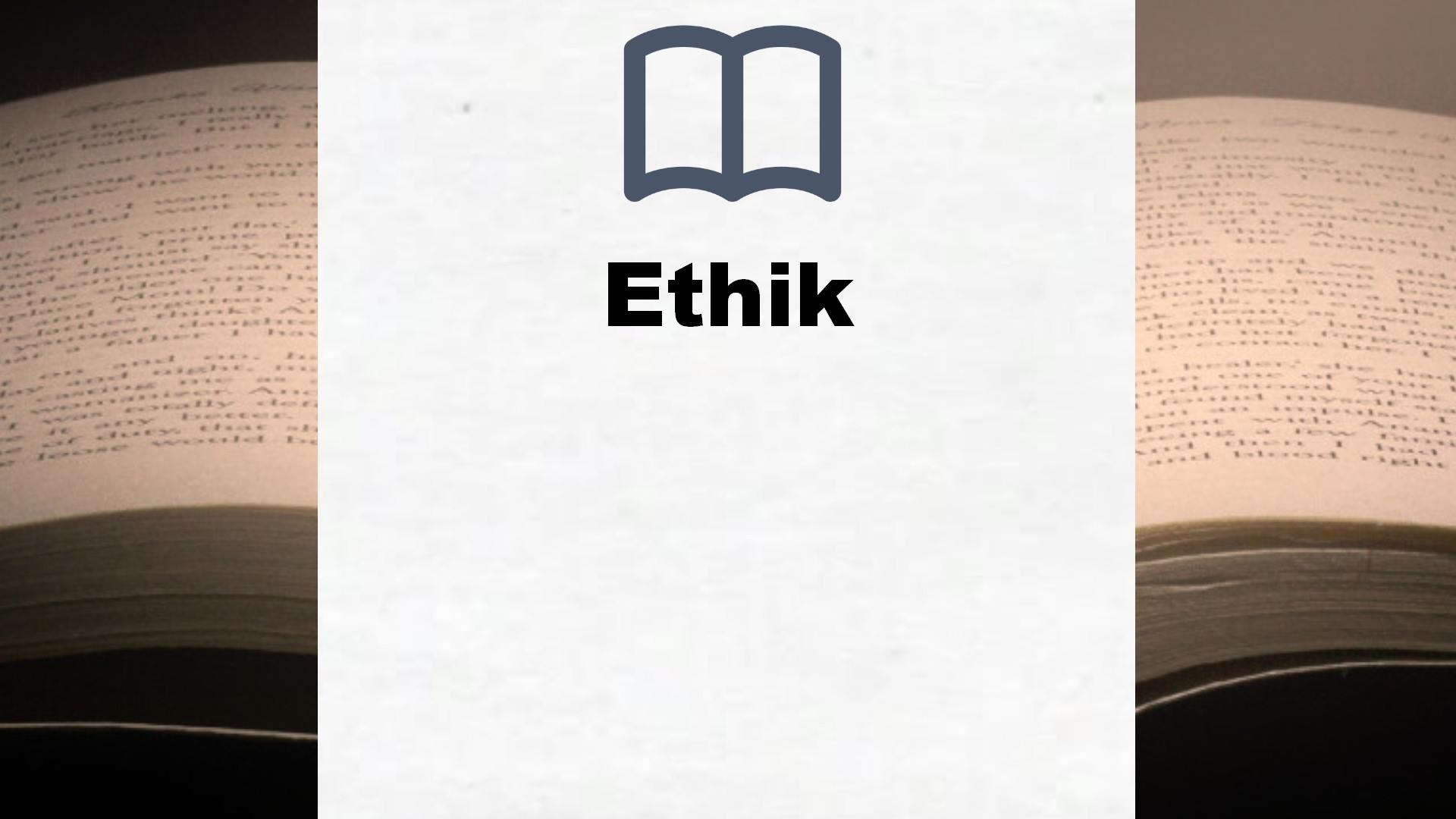 Bücher über Ethik