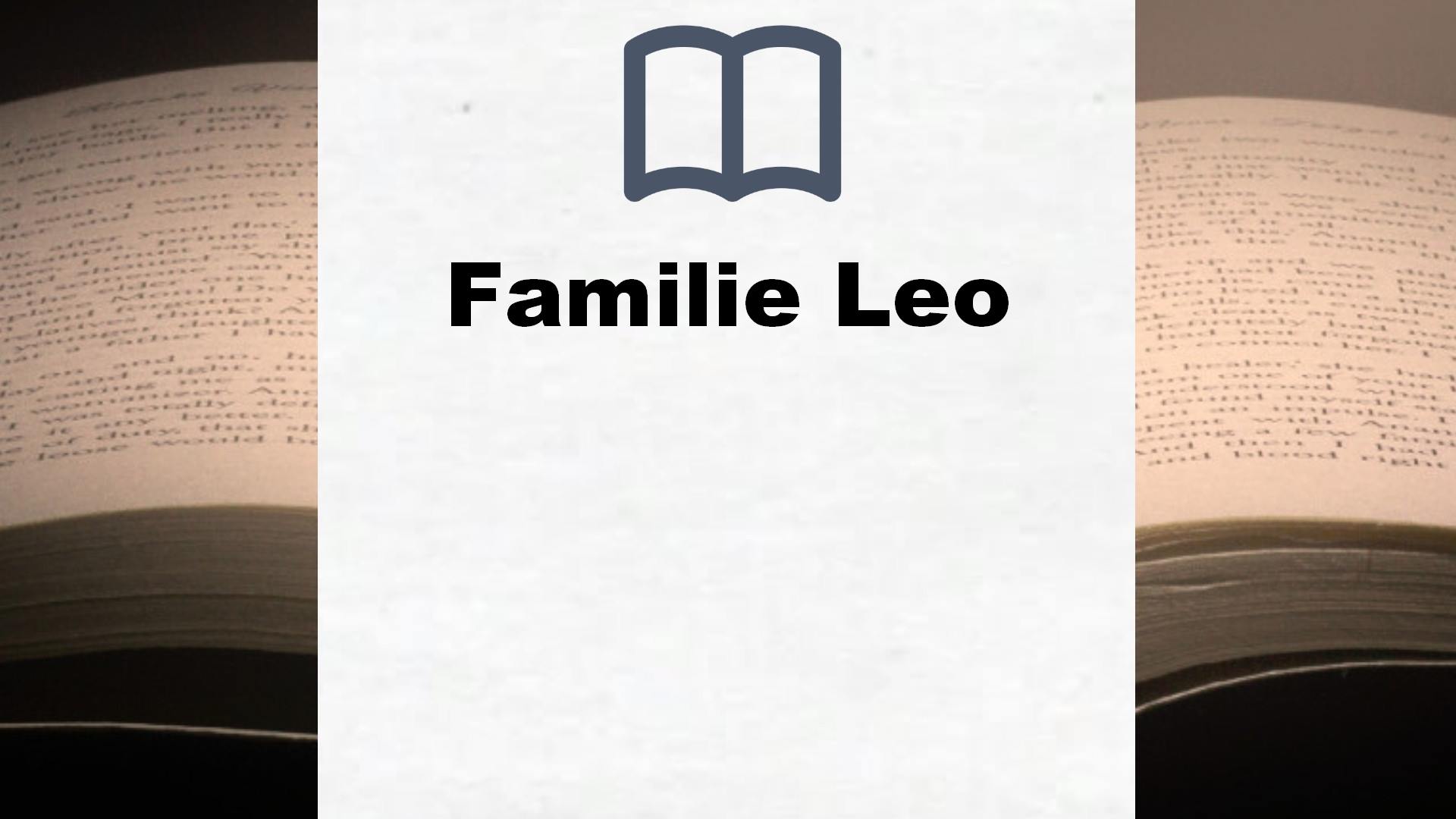 Bücher über Familie Leo