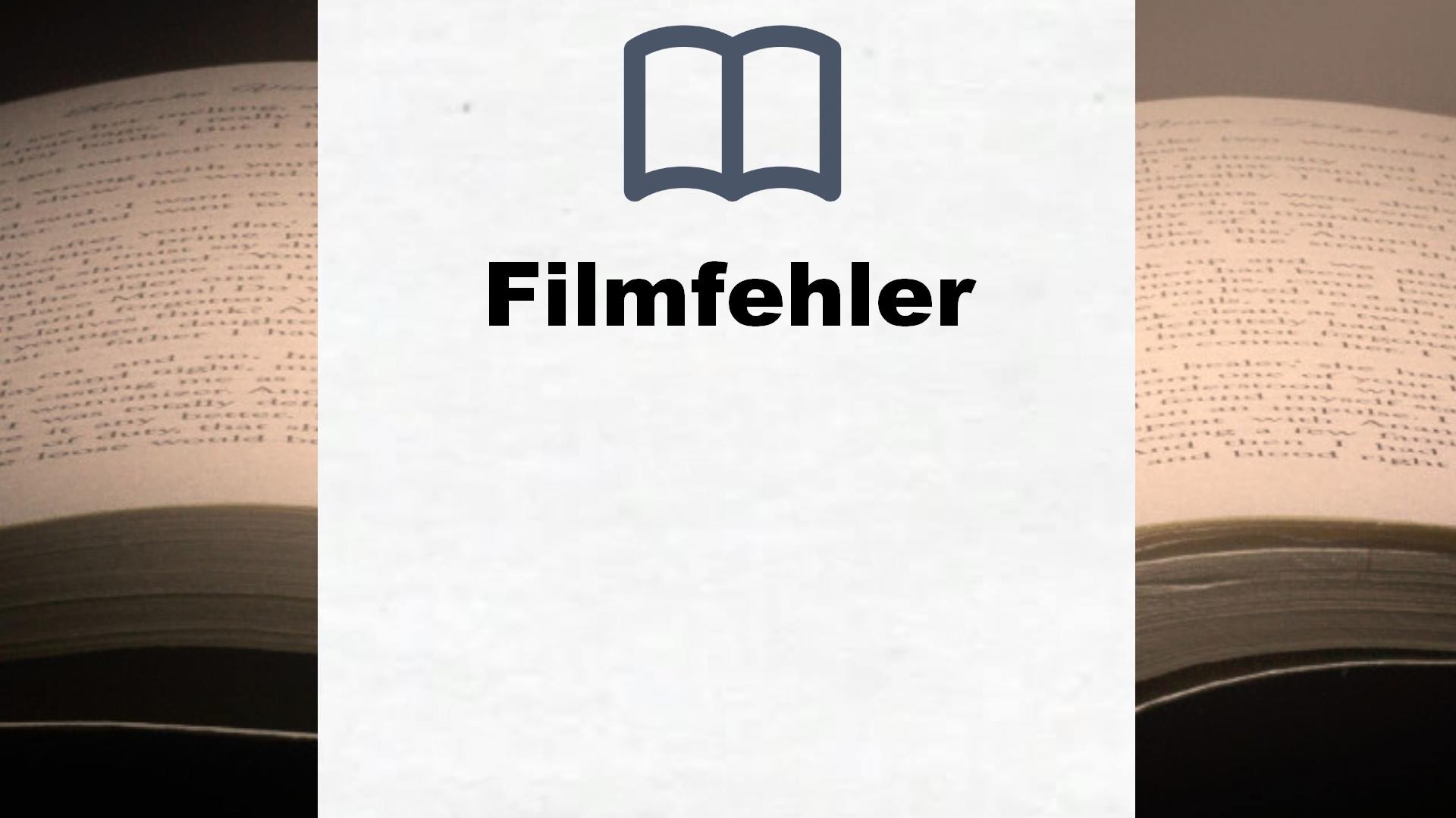 Bücher über Filmfehler