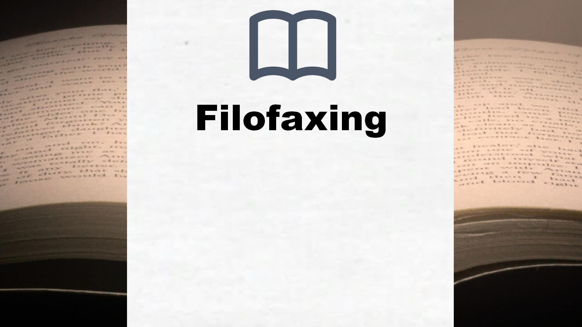 Bücher über Filofaxing