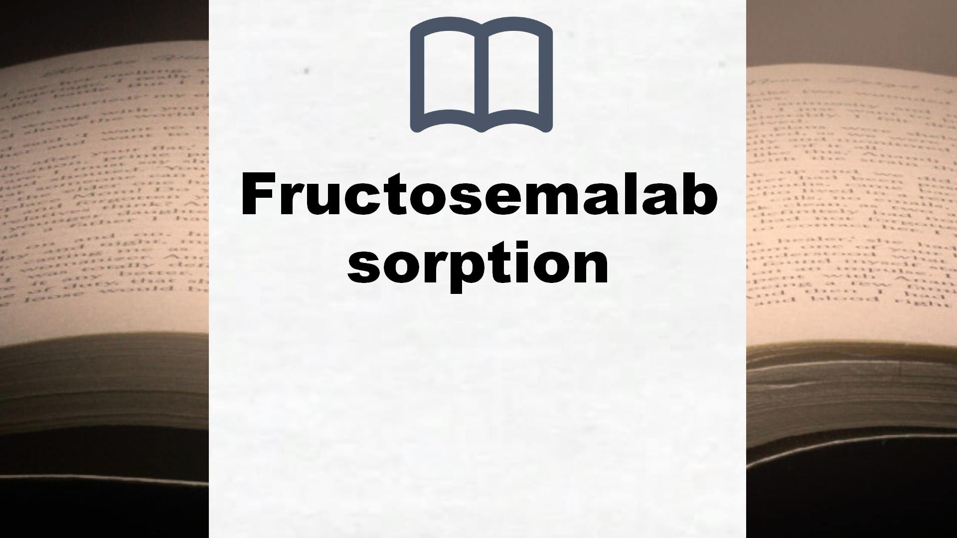 Bücher über Fructosemalabsorption