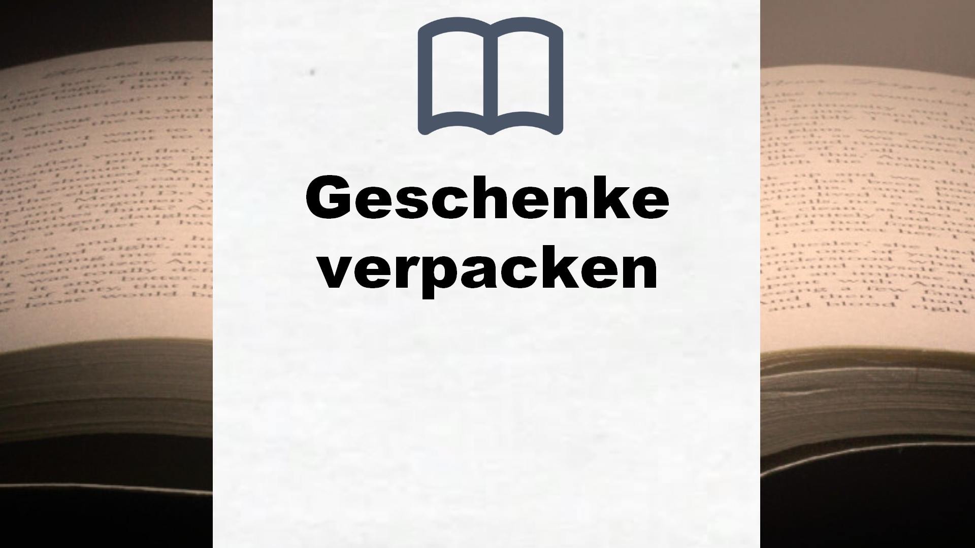 Bücher über Geschenke verpacken