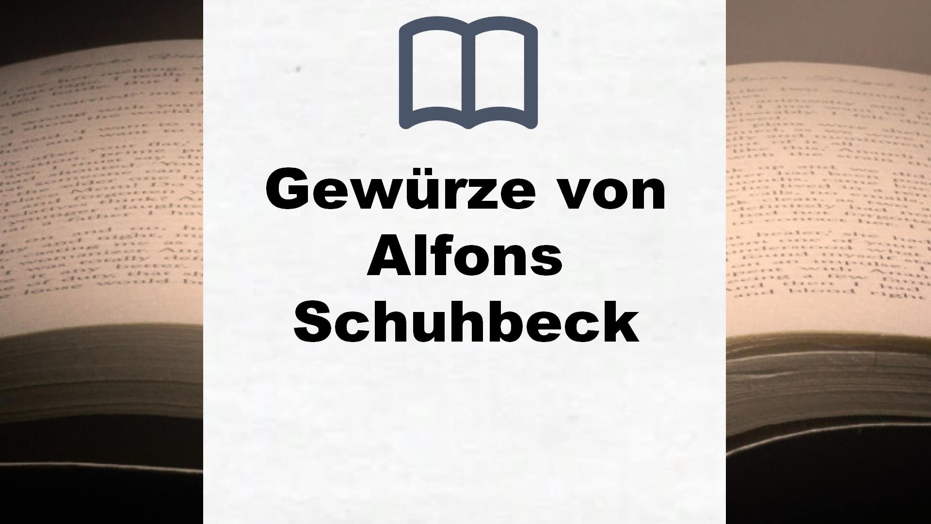 Bücher über Gewürze von Alfons Schuhbeck