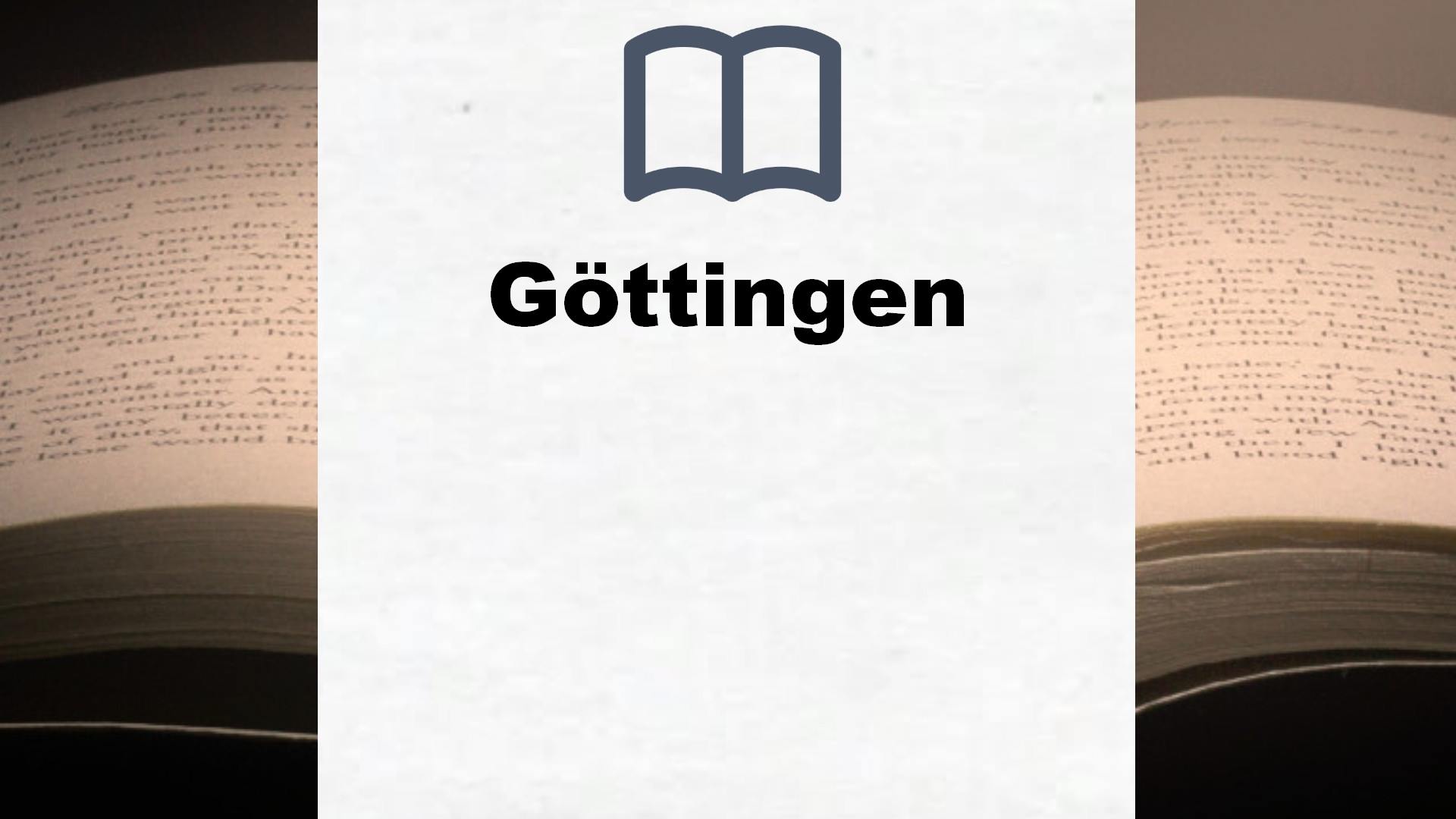 Bücher über Göttingen