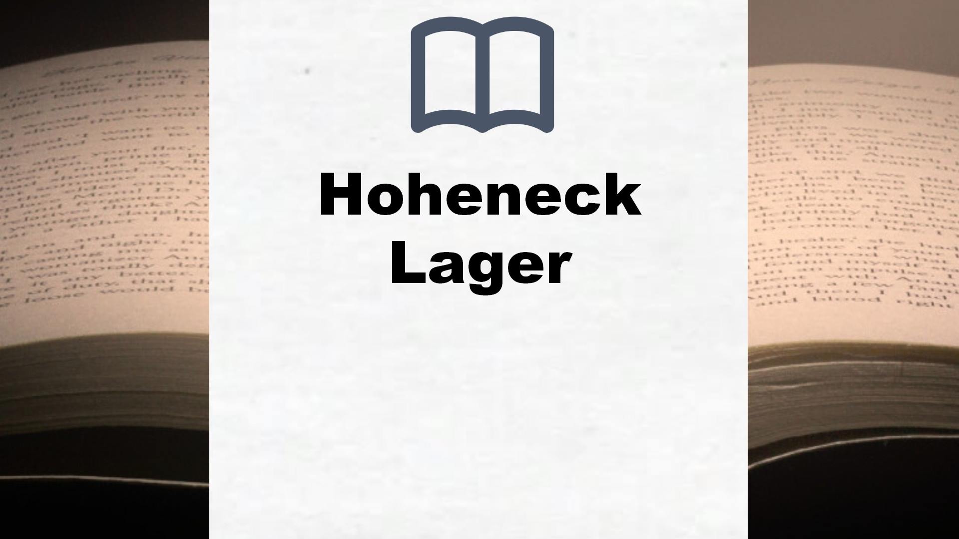 Bücher über Hoheneck Lager