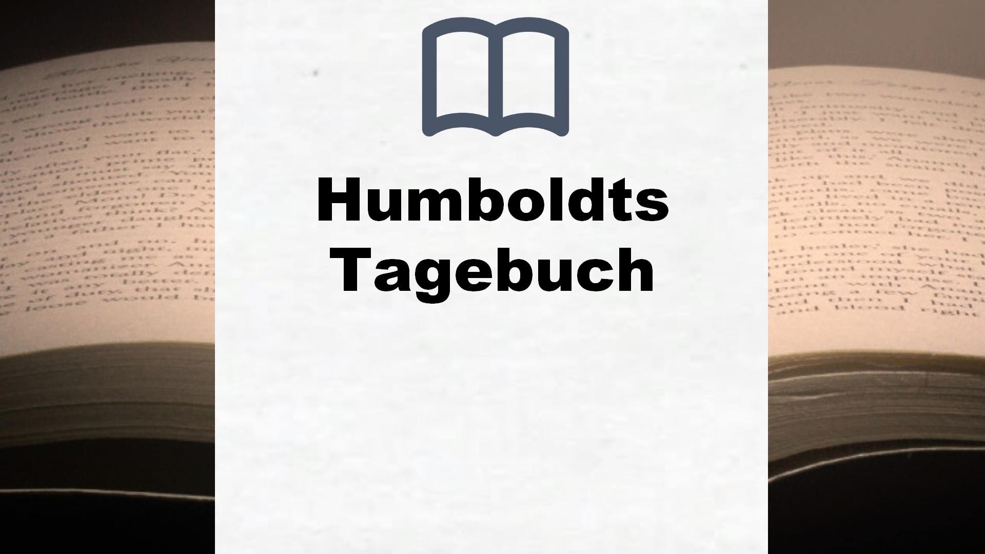 Bücher über Humboldts Tagebuch