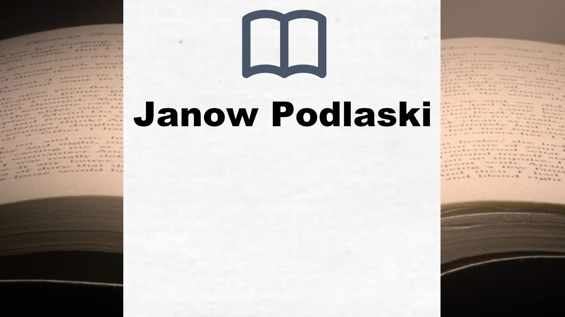 Bücher über Janow Podlaski