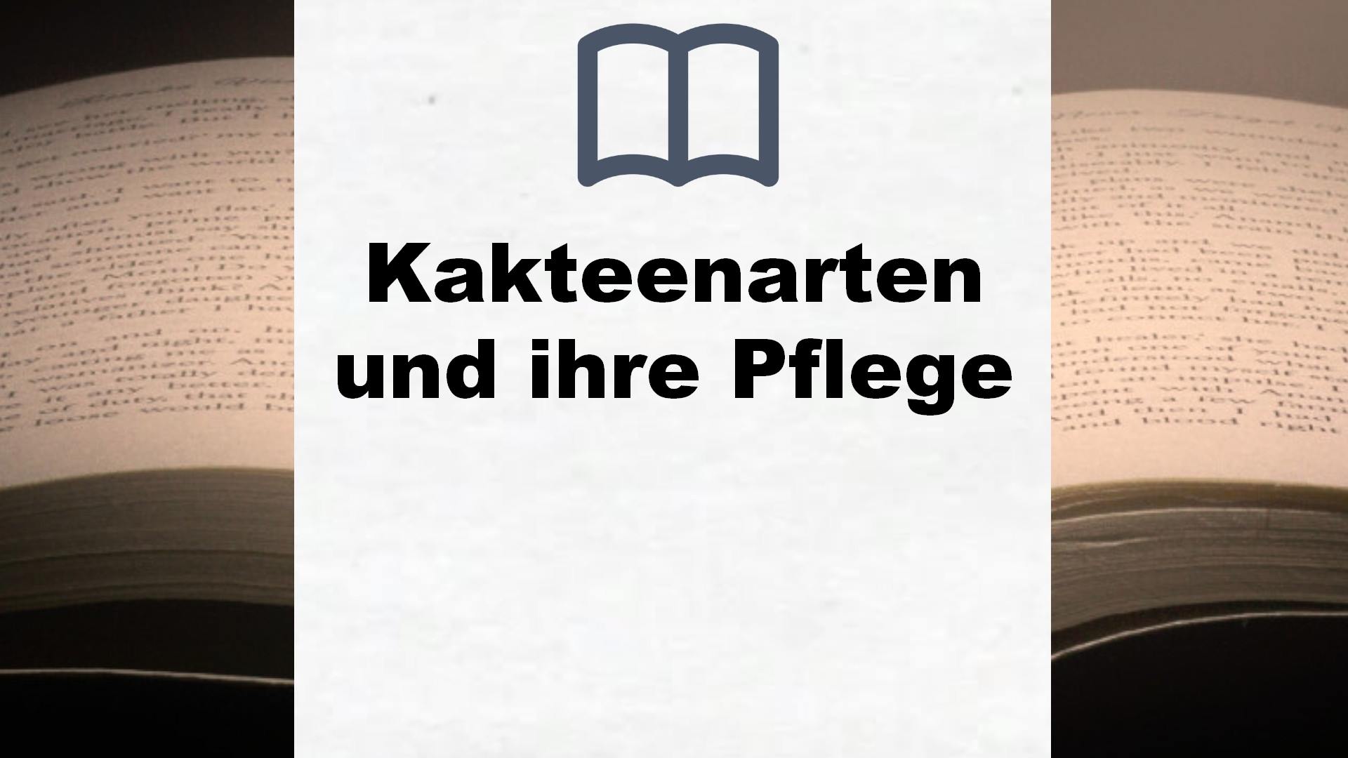 Bücher über Kakteenarten und ihre Pflege